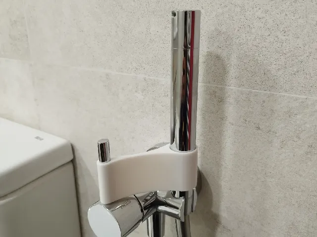Tap block for TRES single-handle mixer tap