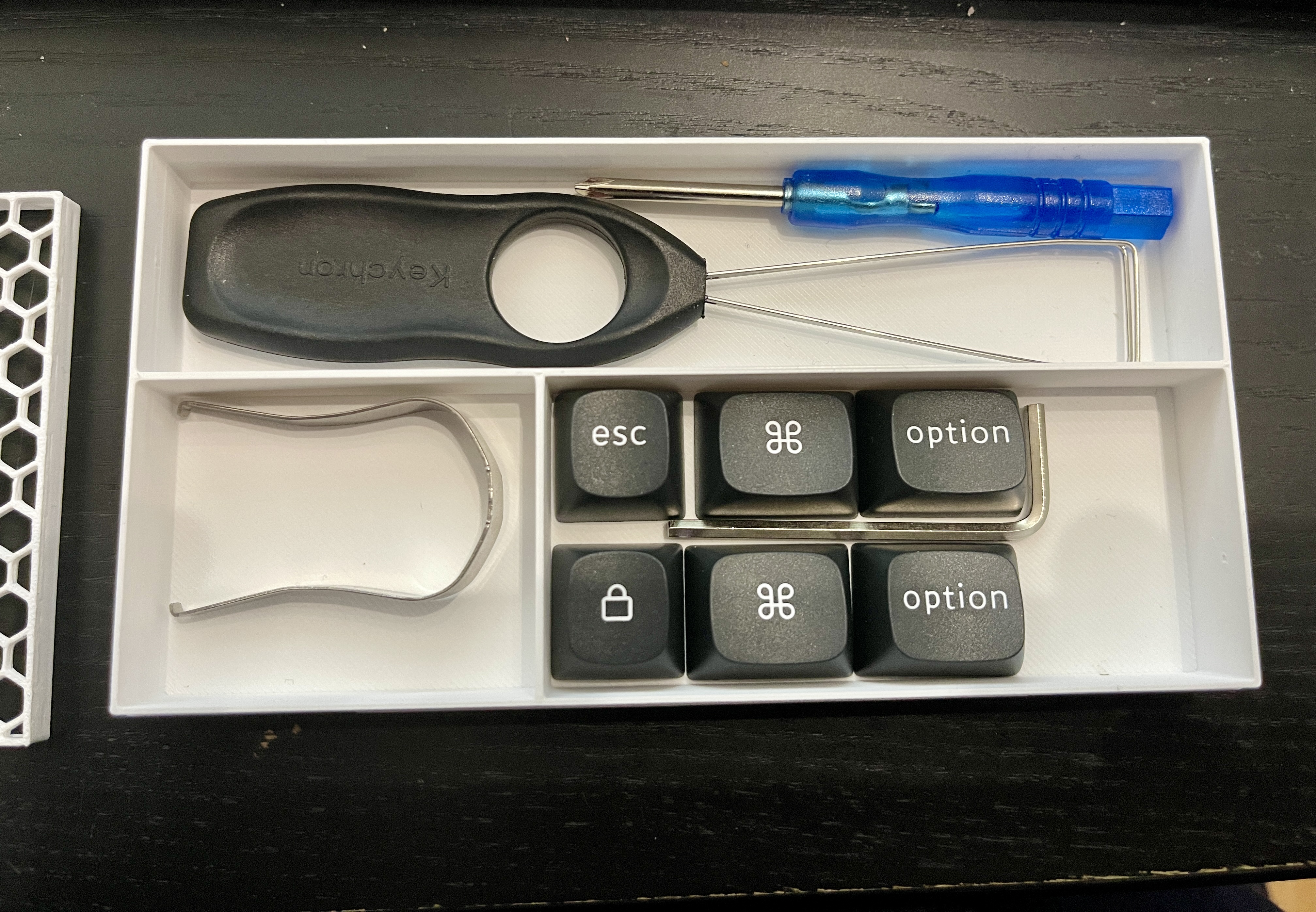 Keychron K10 Pro Keyboard Accessoires Box with Lid