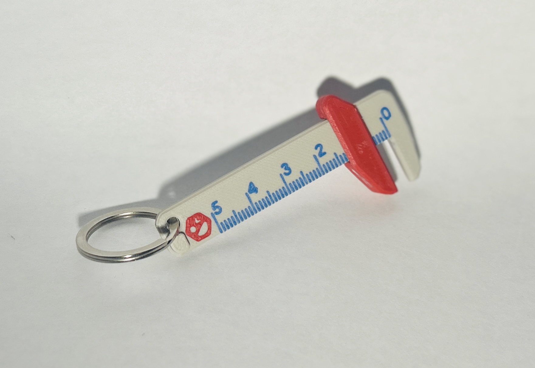 Miniature Keychain Caliper