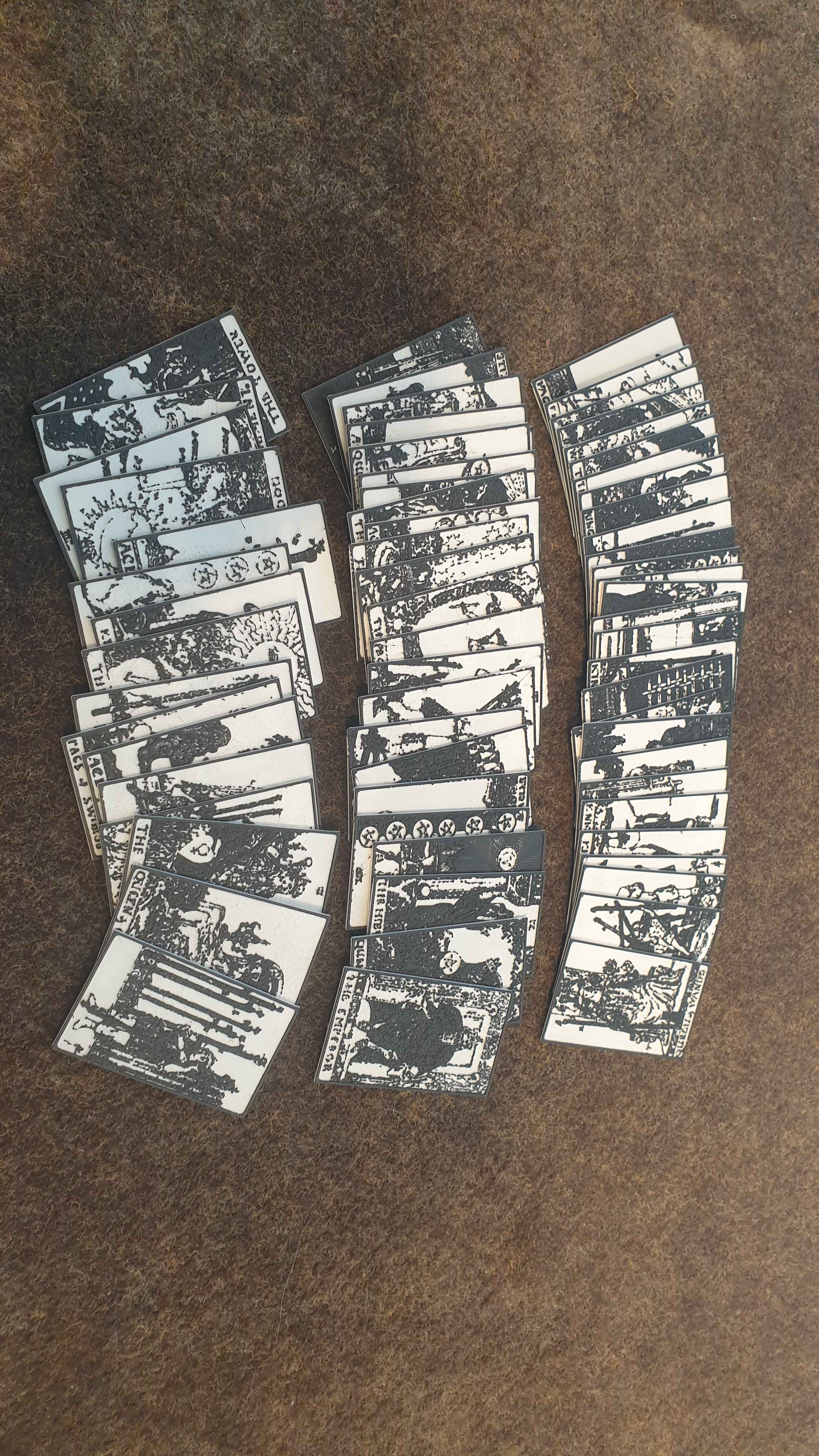 All 78 Tarot Cards Rider-Waite Smith full Deck