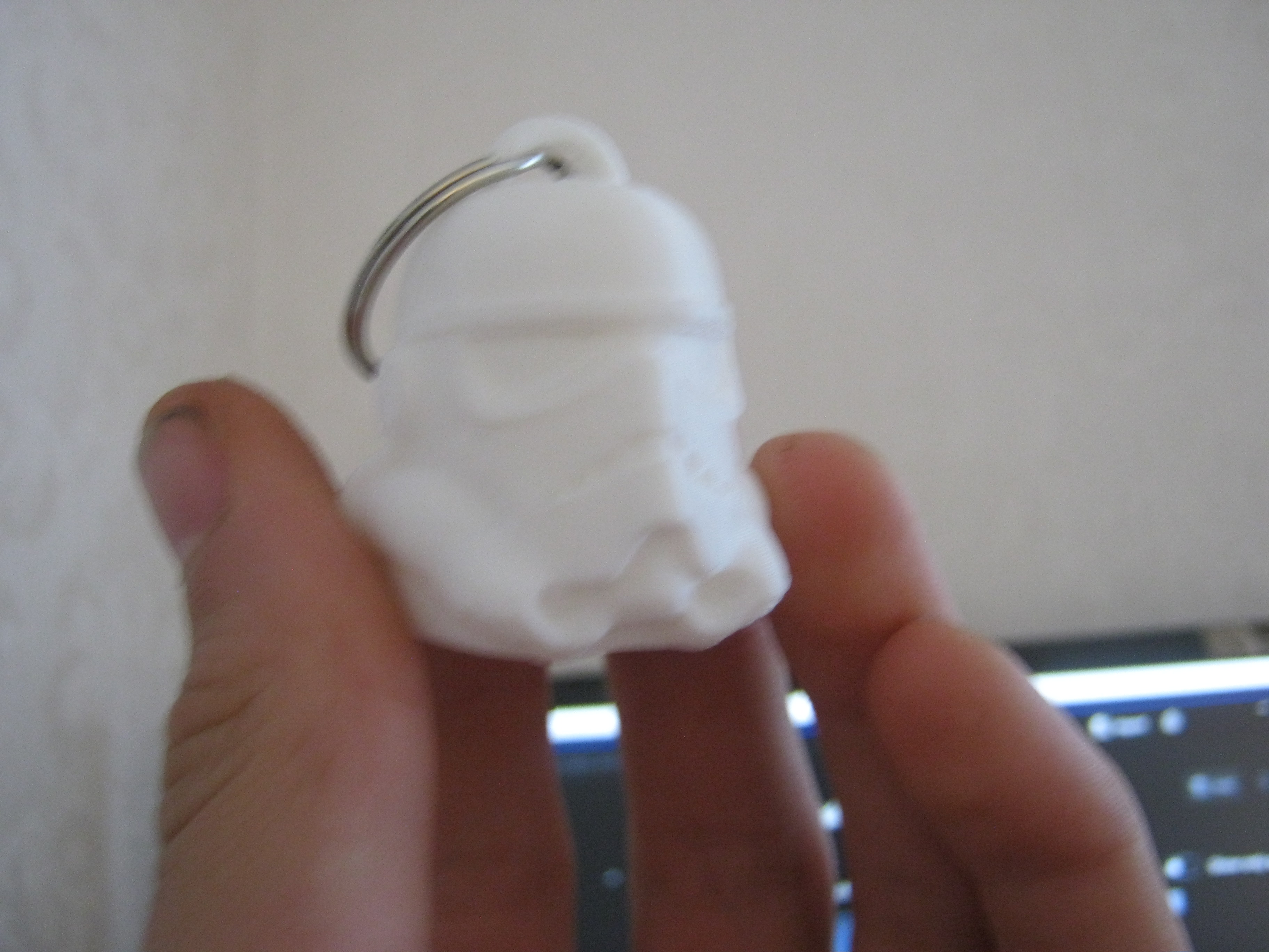 Stormtrooper helmet keychain