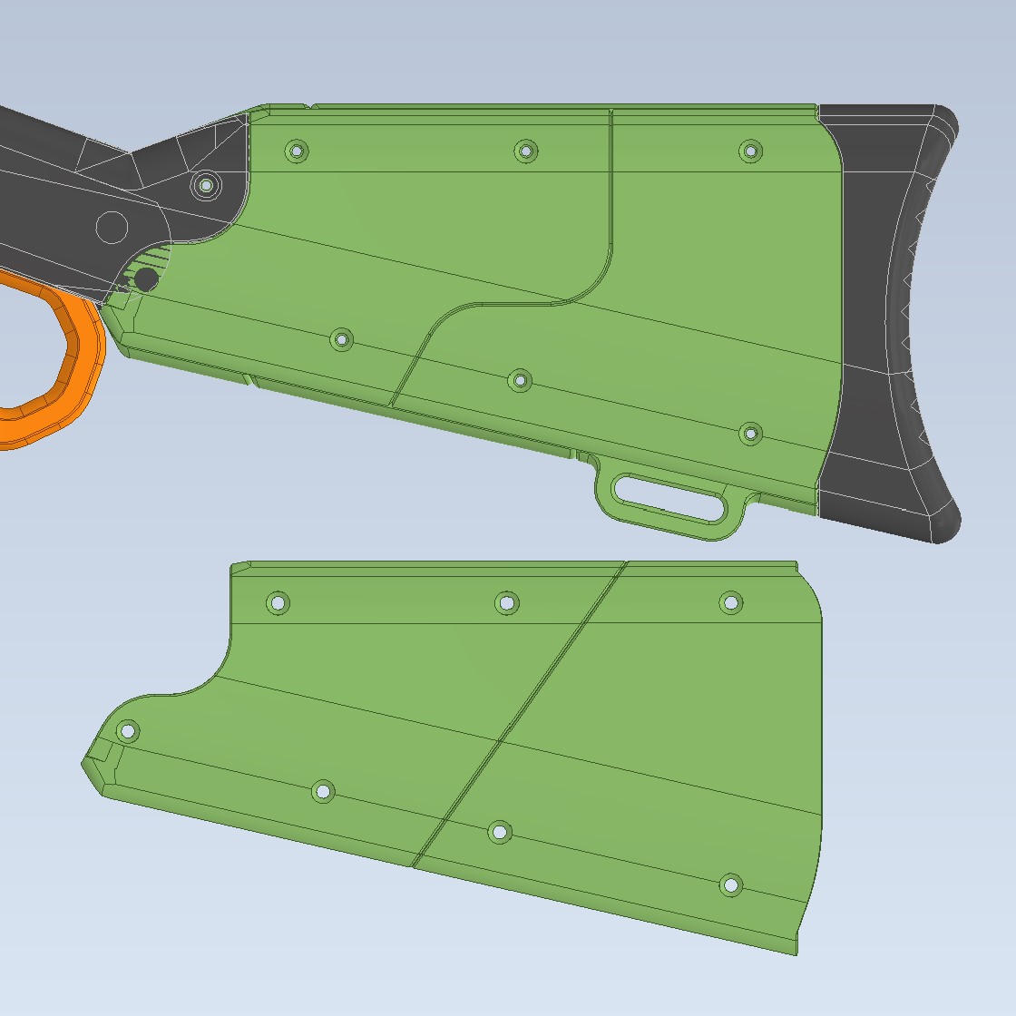 SLAB Stock for smooth print orientation