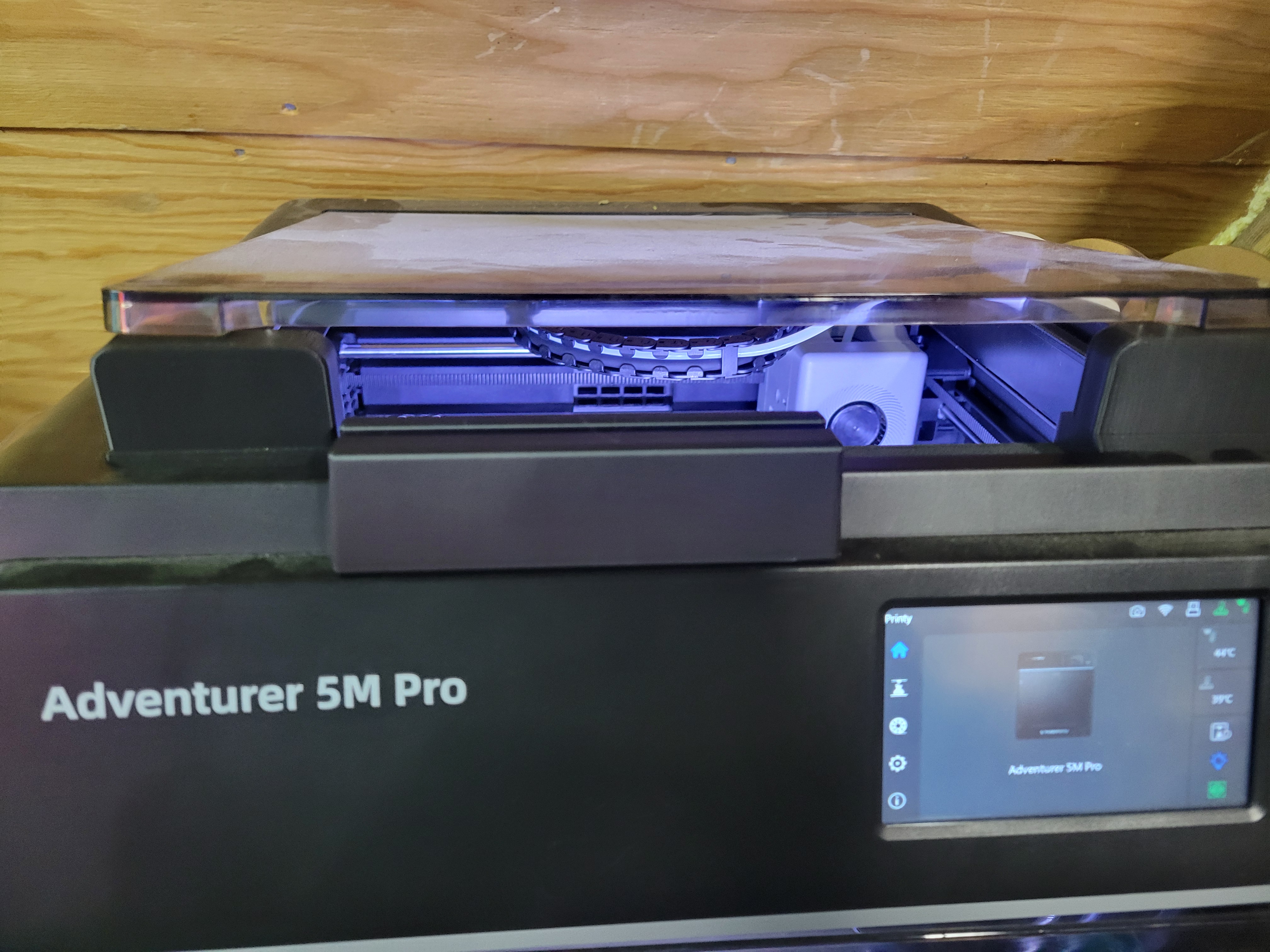 FLASHFORGE 5m Pro Top Lid vent tabs