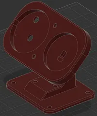 Desktop stand for Magnehelic and Manometer