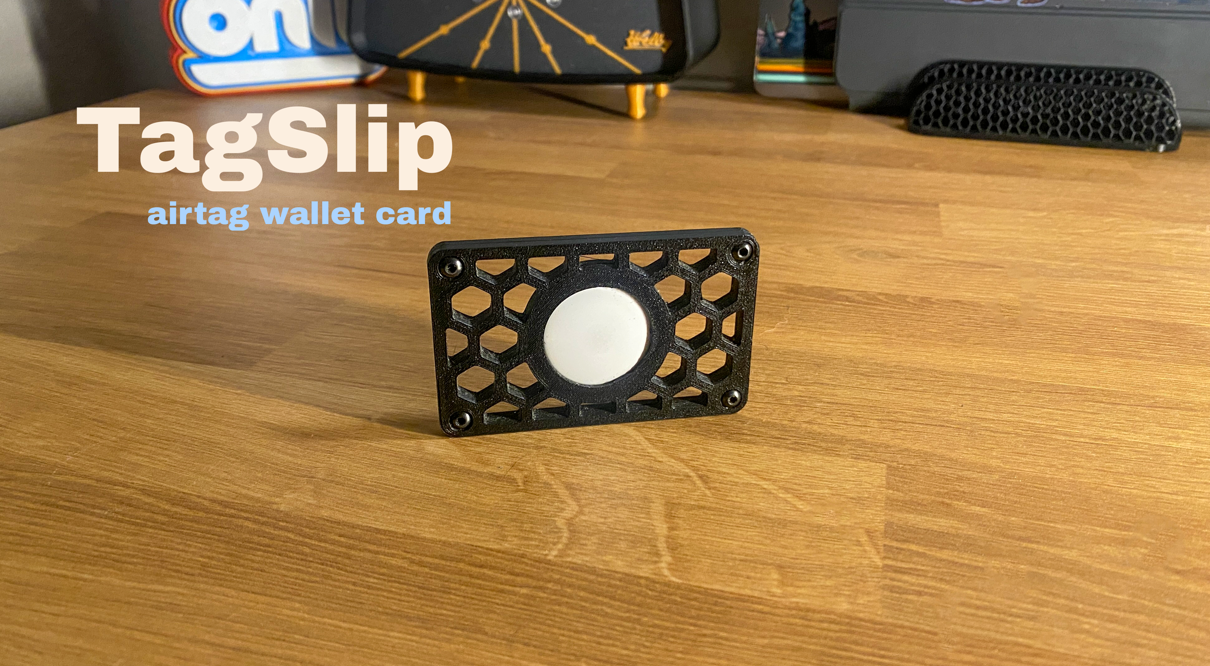 TagSlip · AirTag Wallet Attachment Case