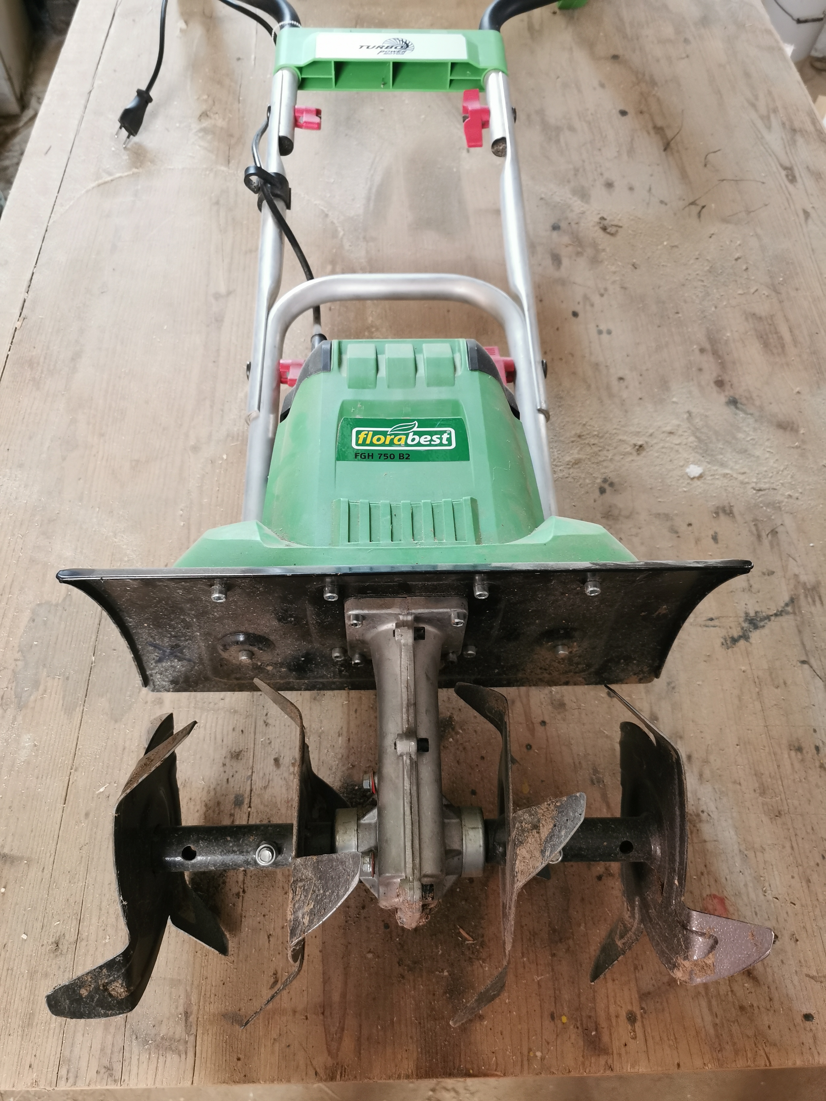 Accouplement motoculteur florabest FGH 750 B2