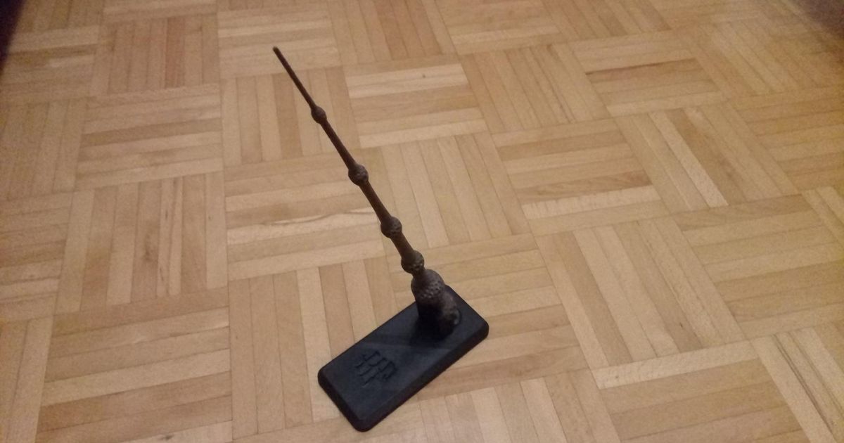 Elder Wand Stand by Christian Download free STL model