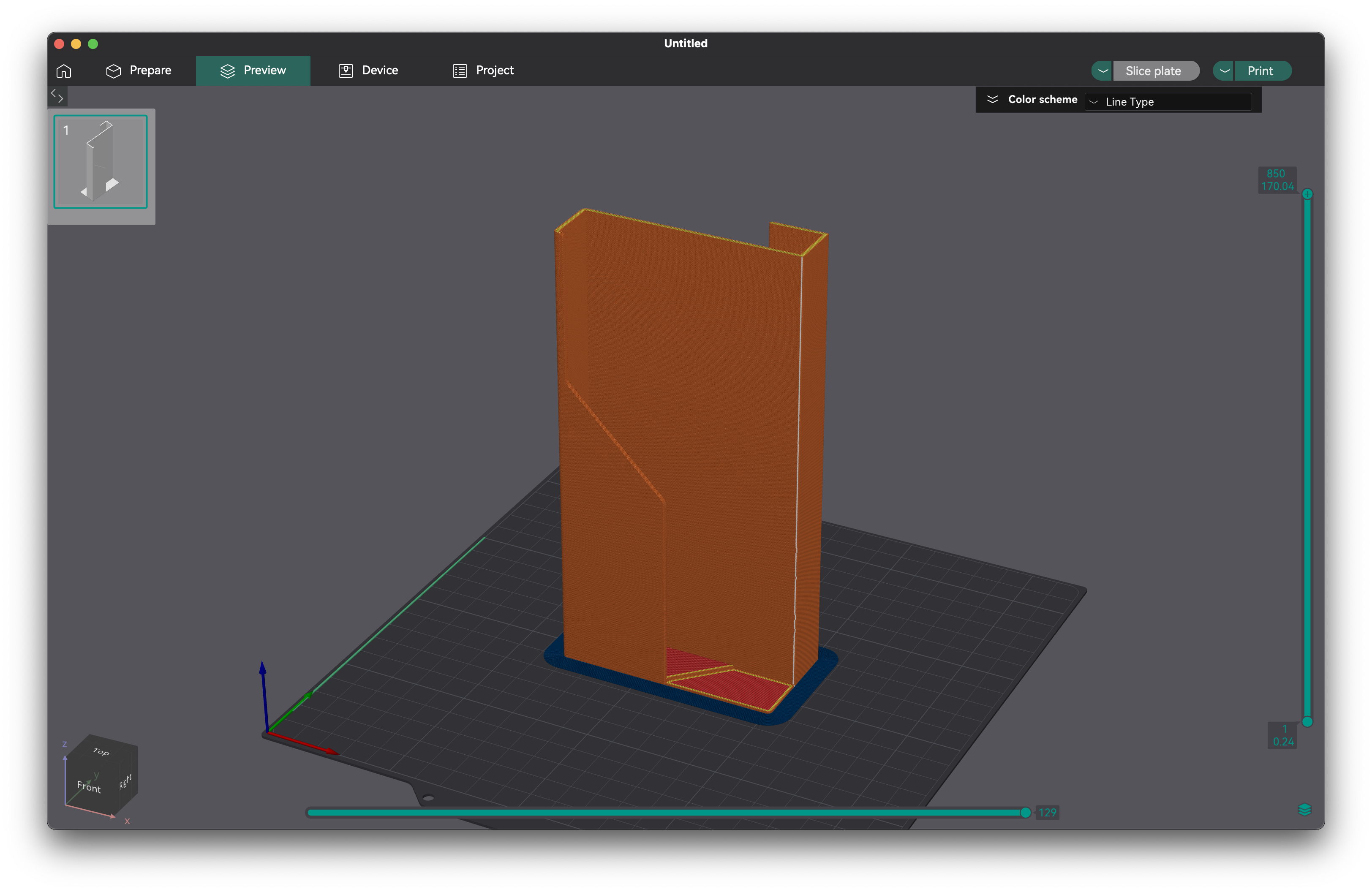 Phone Hanger (parametric) — thumbnail 2