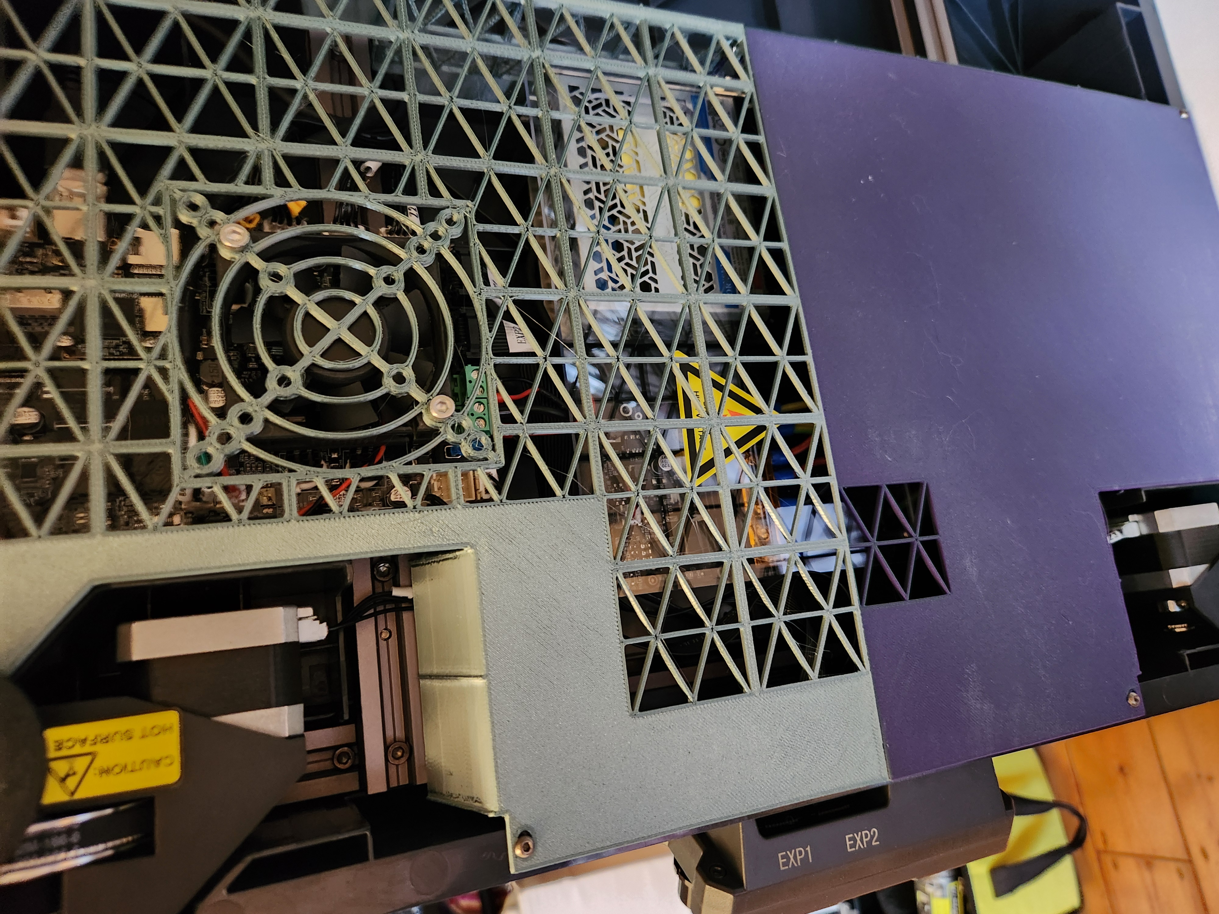 Sovol SV08 Electronics Cover (revised)