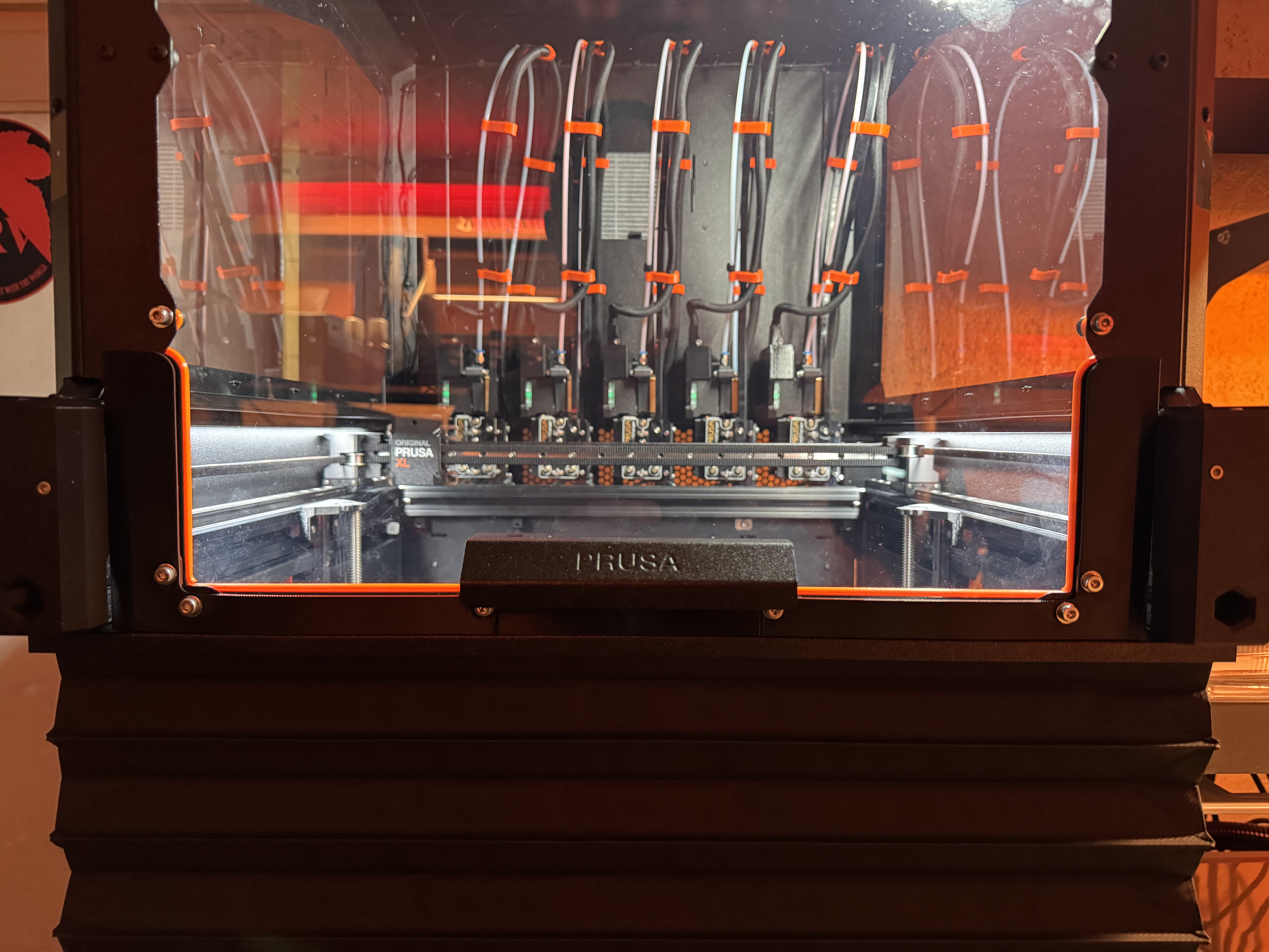 Prusa XL Enclosure TPU Door Seal by Fyrby Additive Download free STL