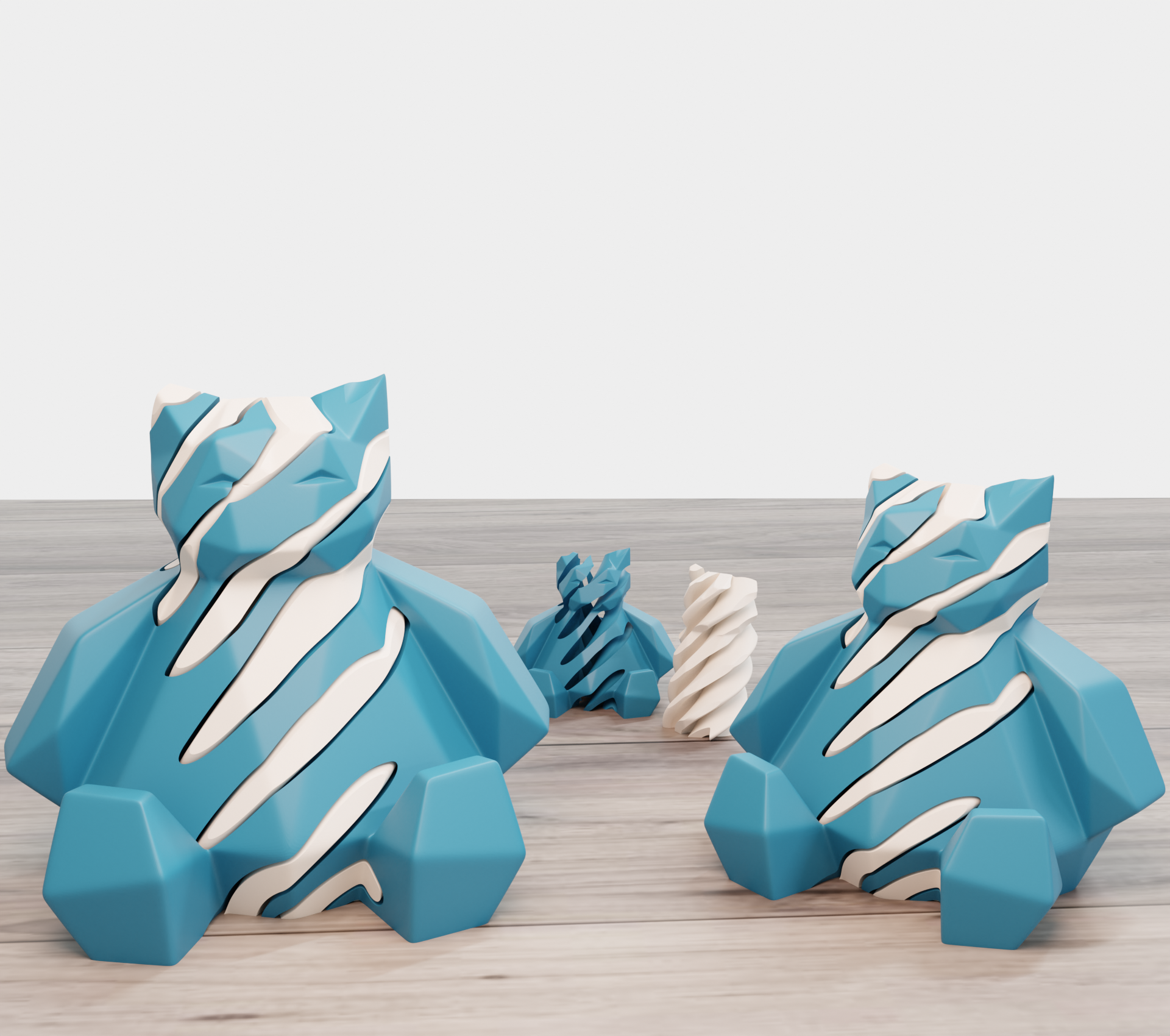 Low Poly Snorlax - Passthrough