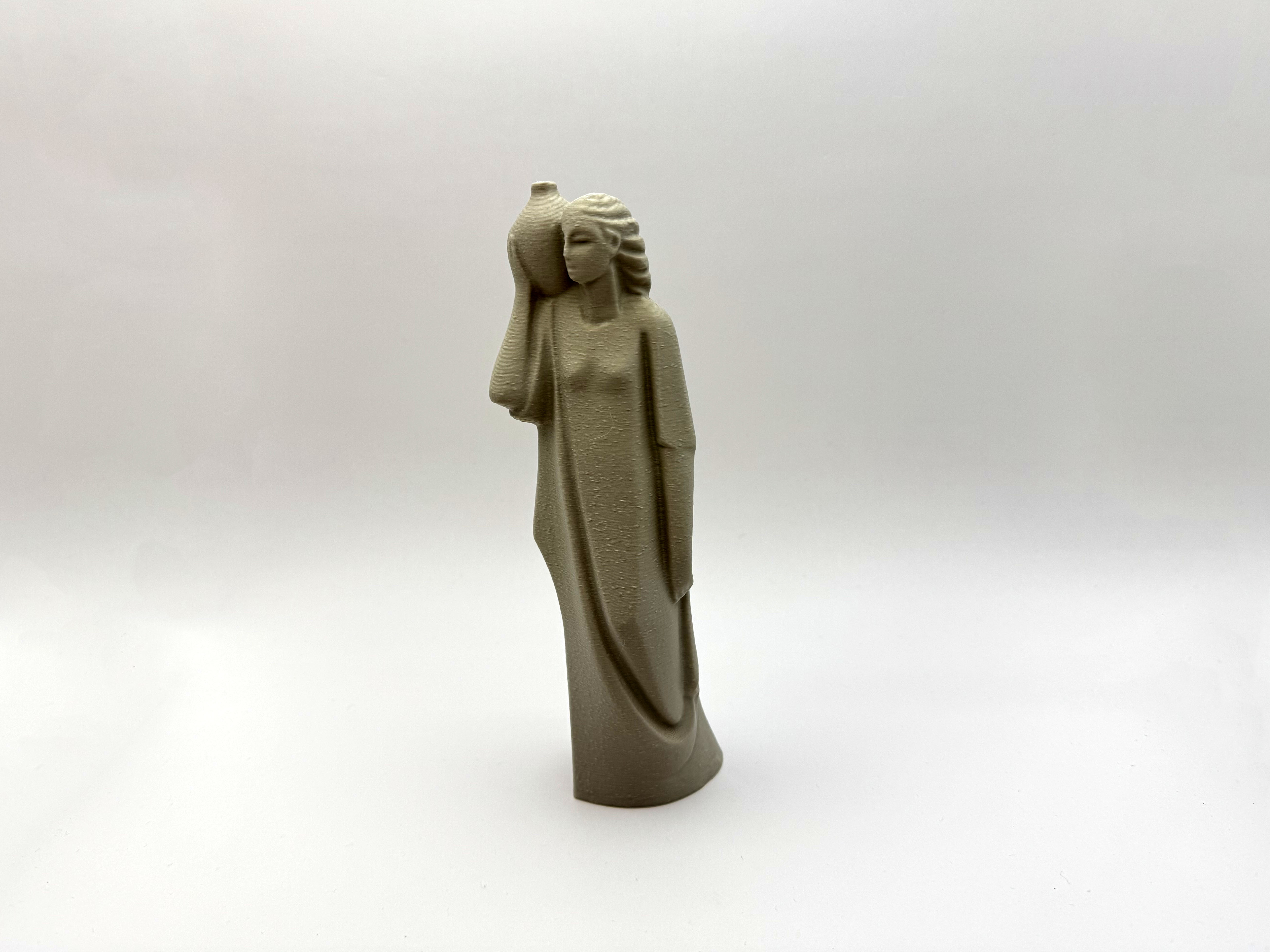 Antique Woman Sculpture