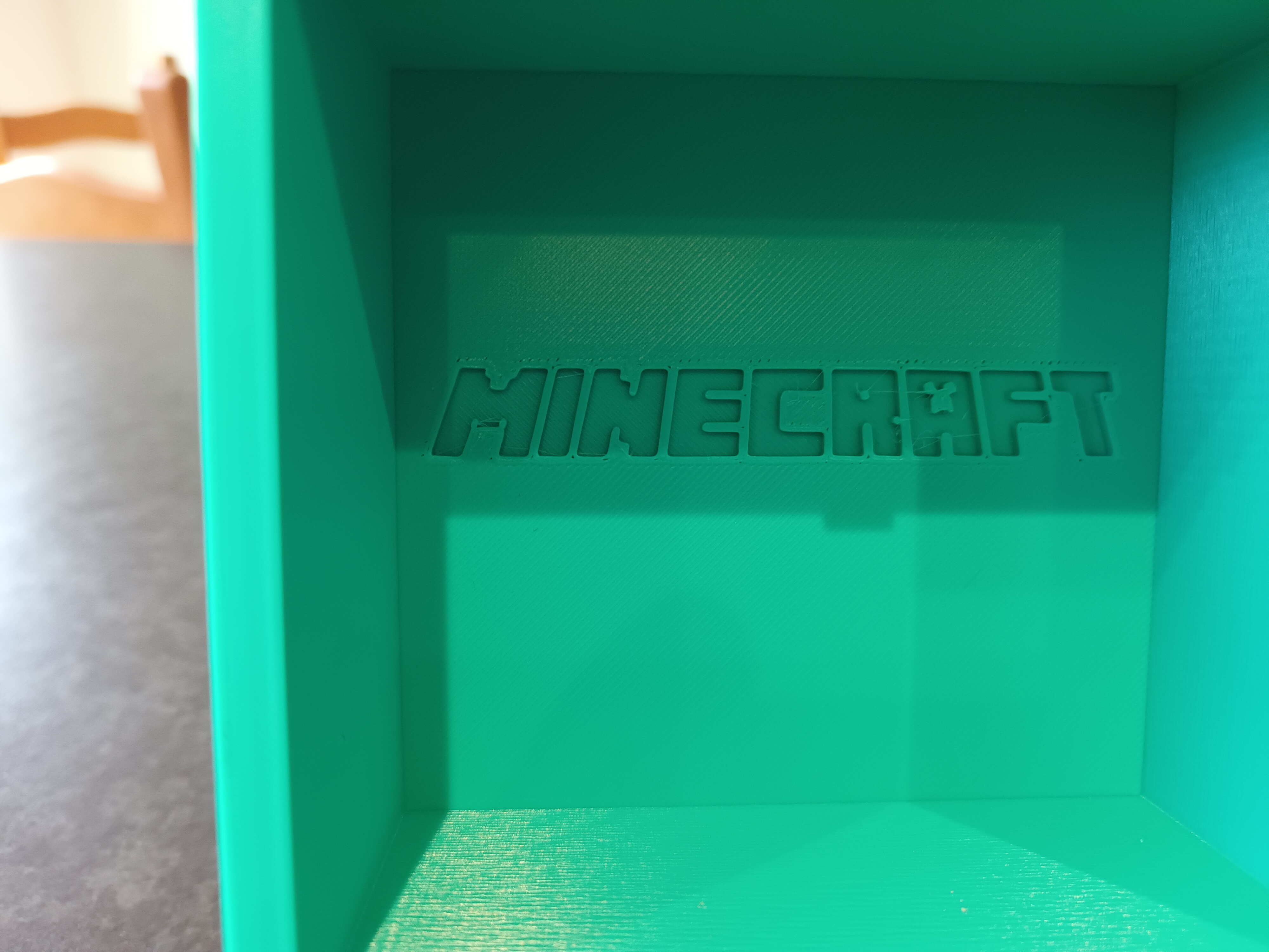 Miniatura 6 do modelo 3D Minecraft Creeper Treasure Box