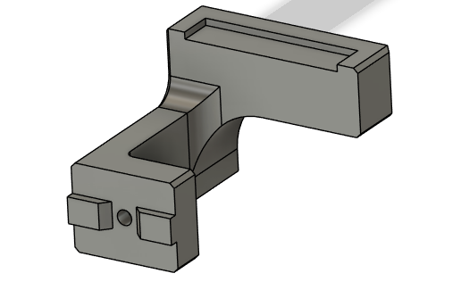 TV06 Silicone Nozzle Wipe Mount