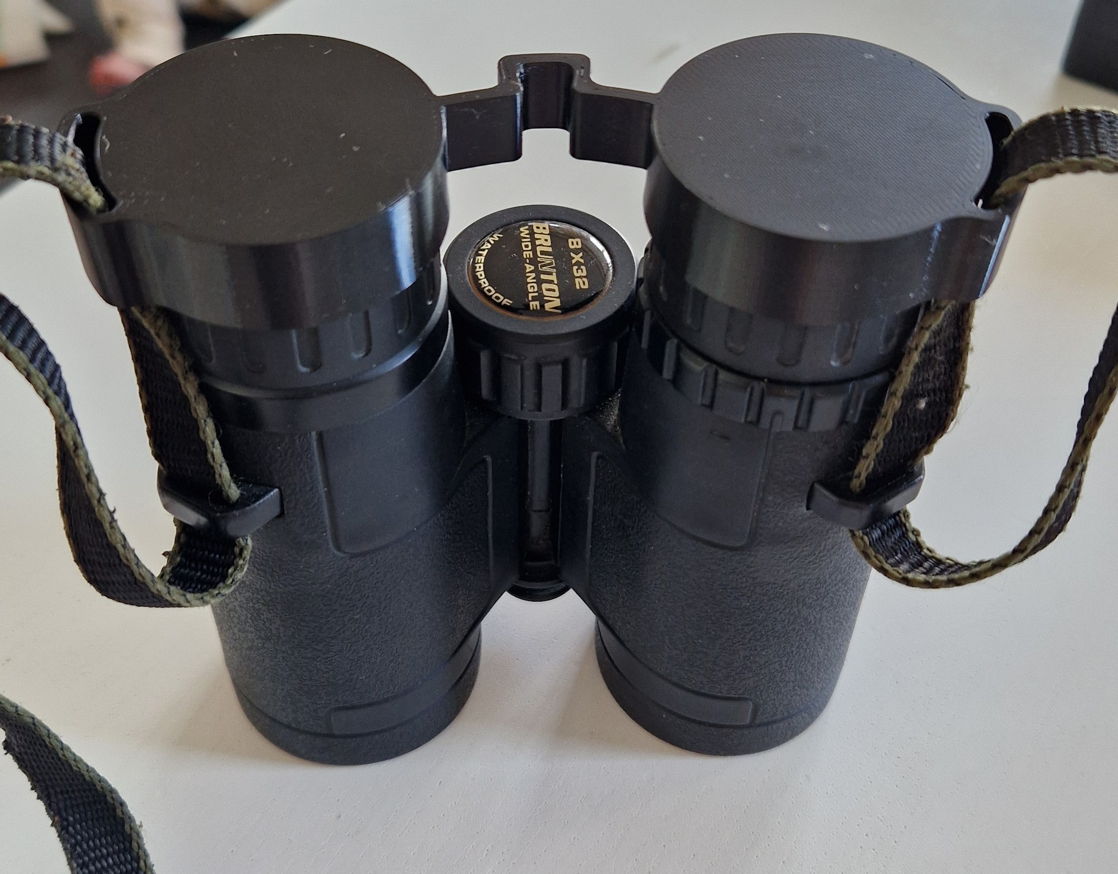Eyepiece cover for a Brunton 8x32 binocular