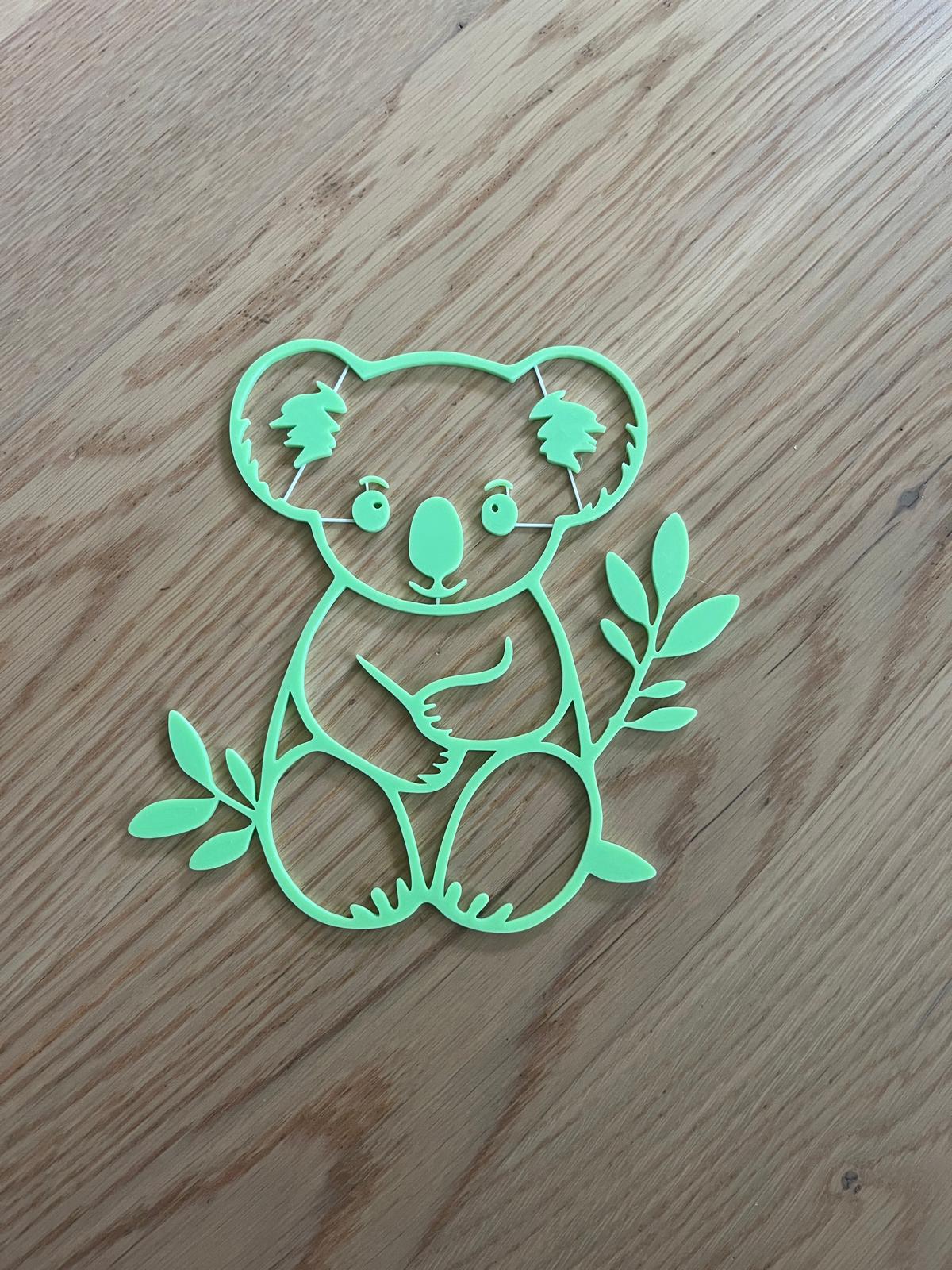 Koala Wand Kunst