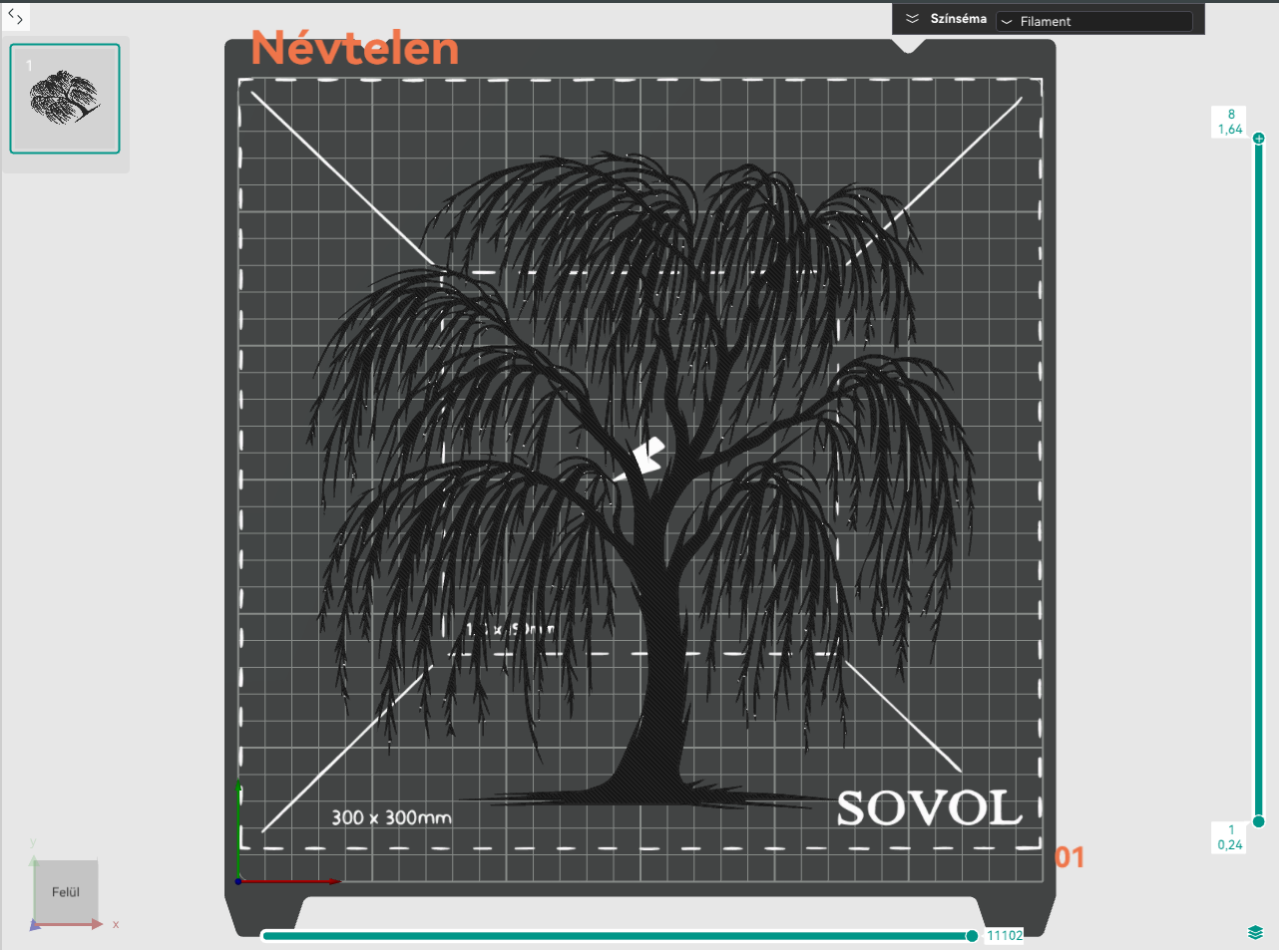 Sad Willow Wall Art — thumbnail 2