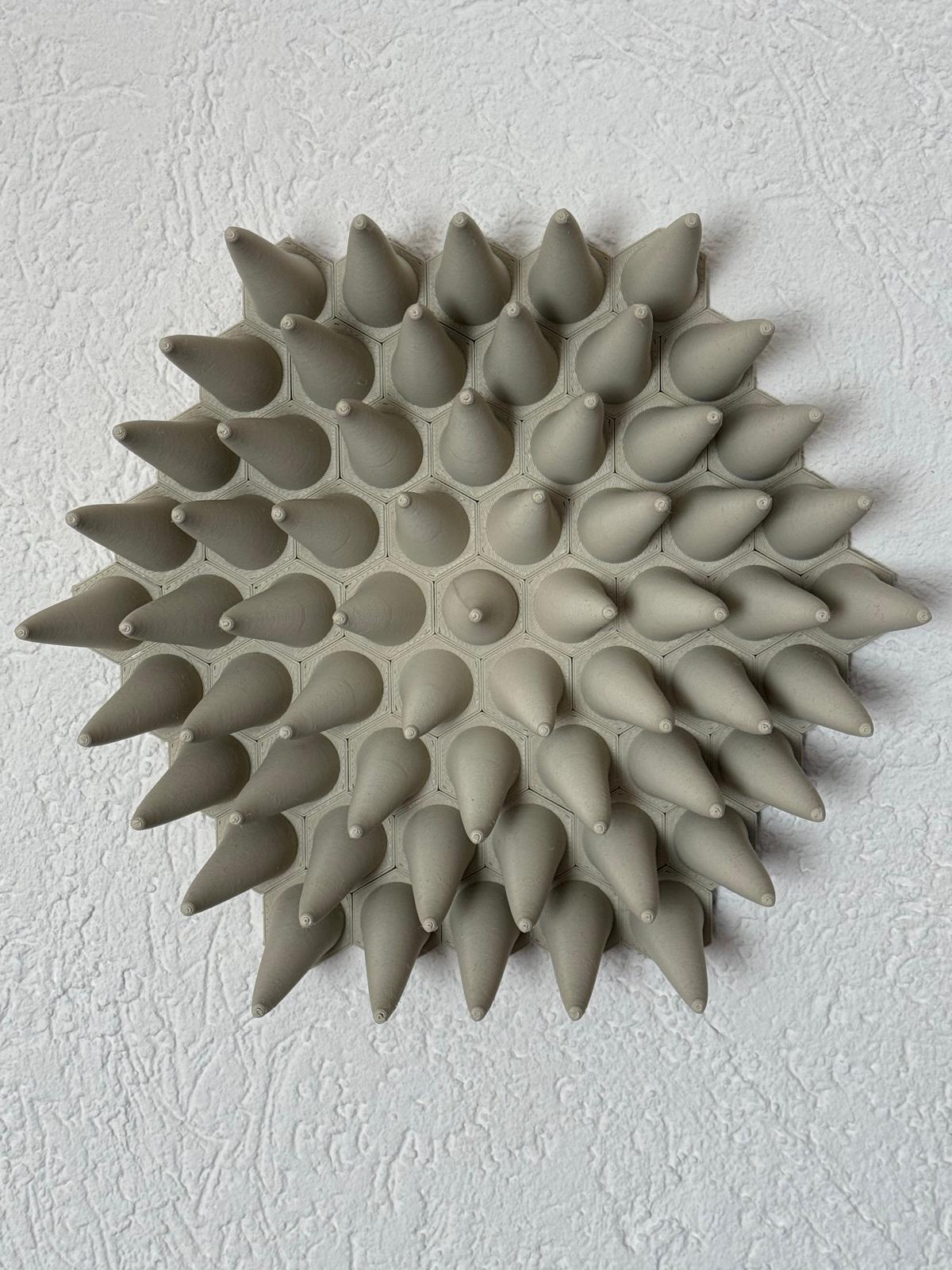 3D wall art sculpture by Tiko Download free STL model
