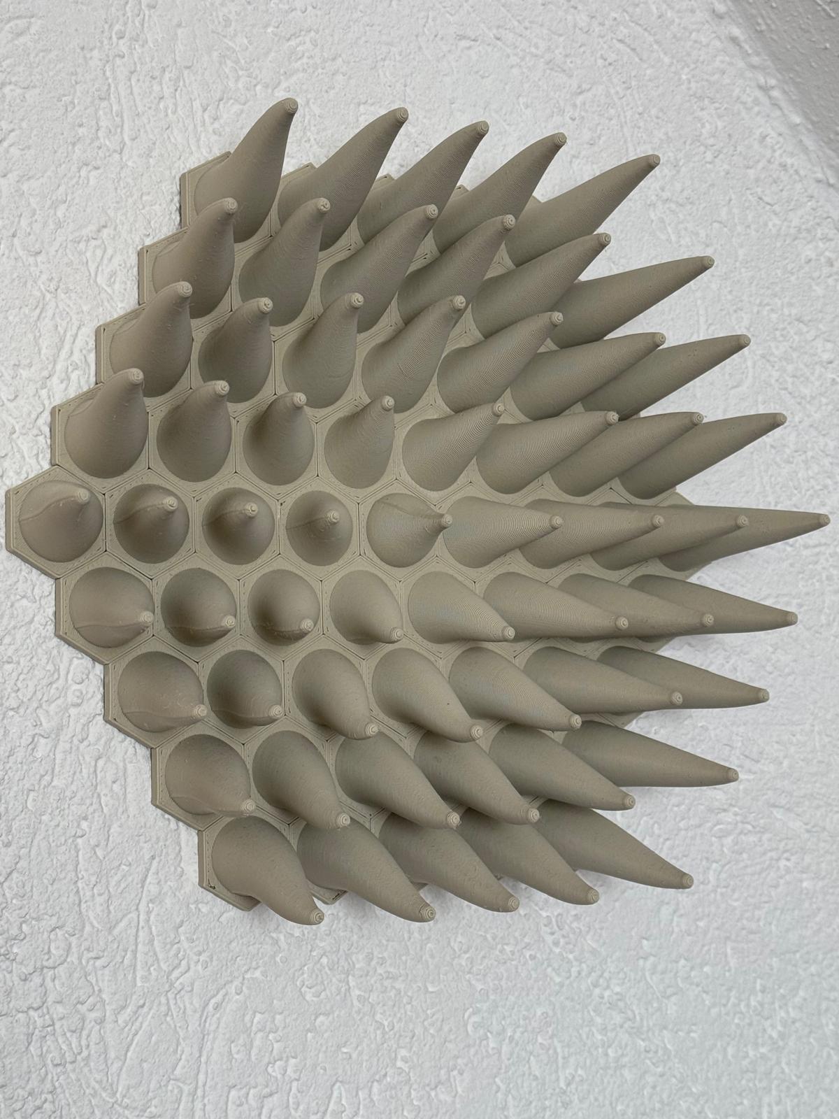 3D wall art sculpture by Tiko Download free STL model