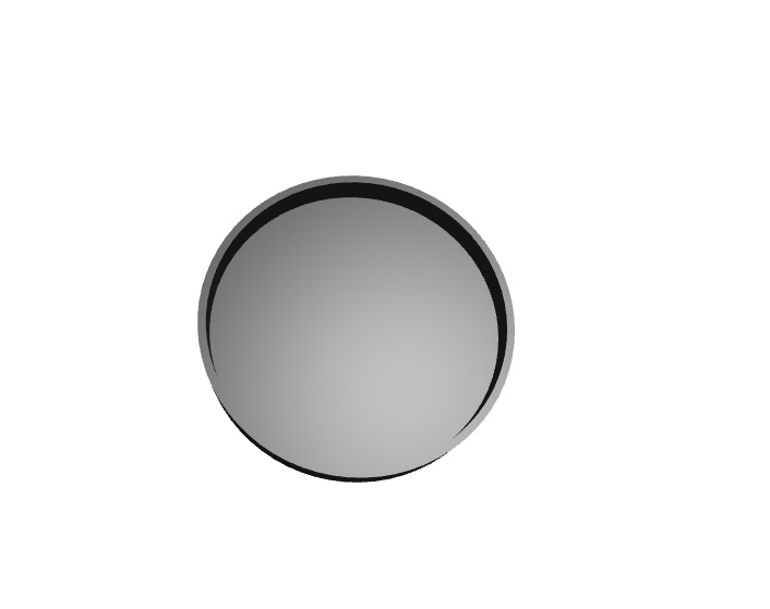 modern design circular tray — miniatura 4