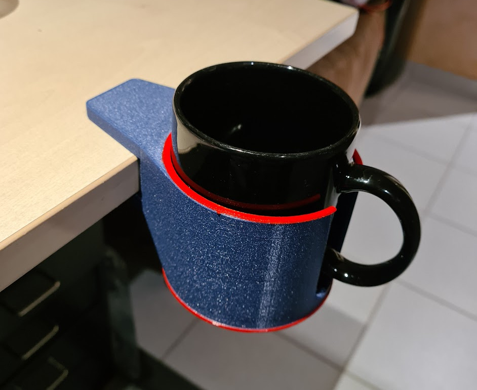 Homeoffice Cup Holder by GCodePrintr | Download free STL model ...