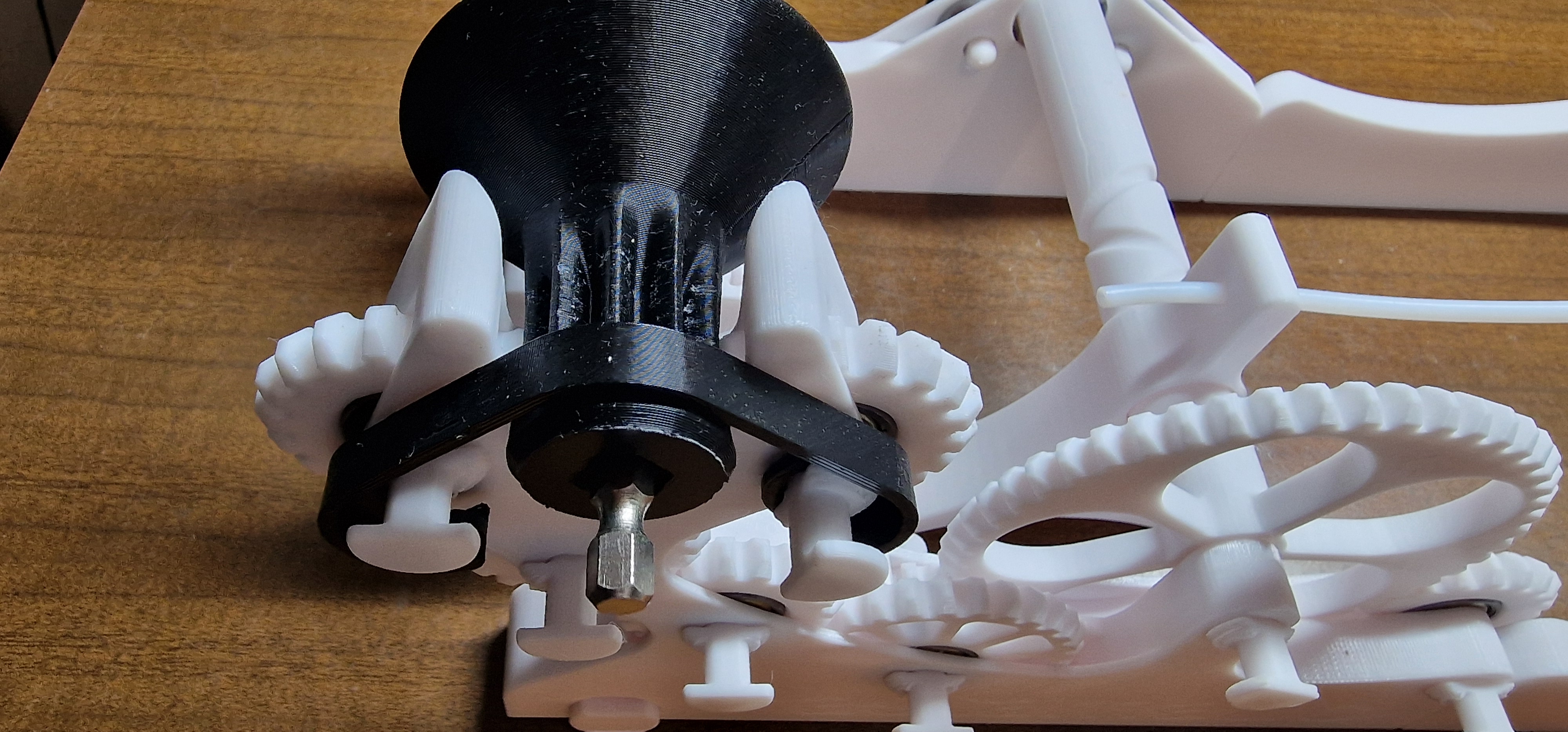 Spool Winder Small and Big Clamp for Pastamatic - Filament Spool Winder. https://www.printables.com/model/466883-pastamatic-filament