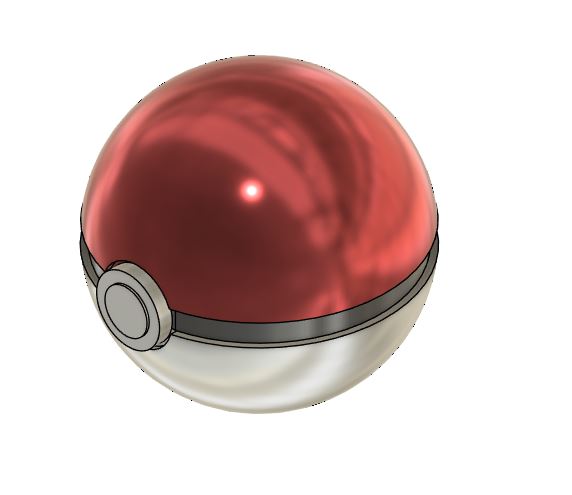 Pokeball Hand cabinet handle knob