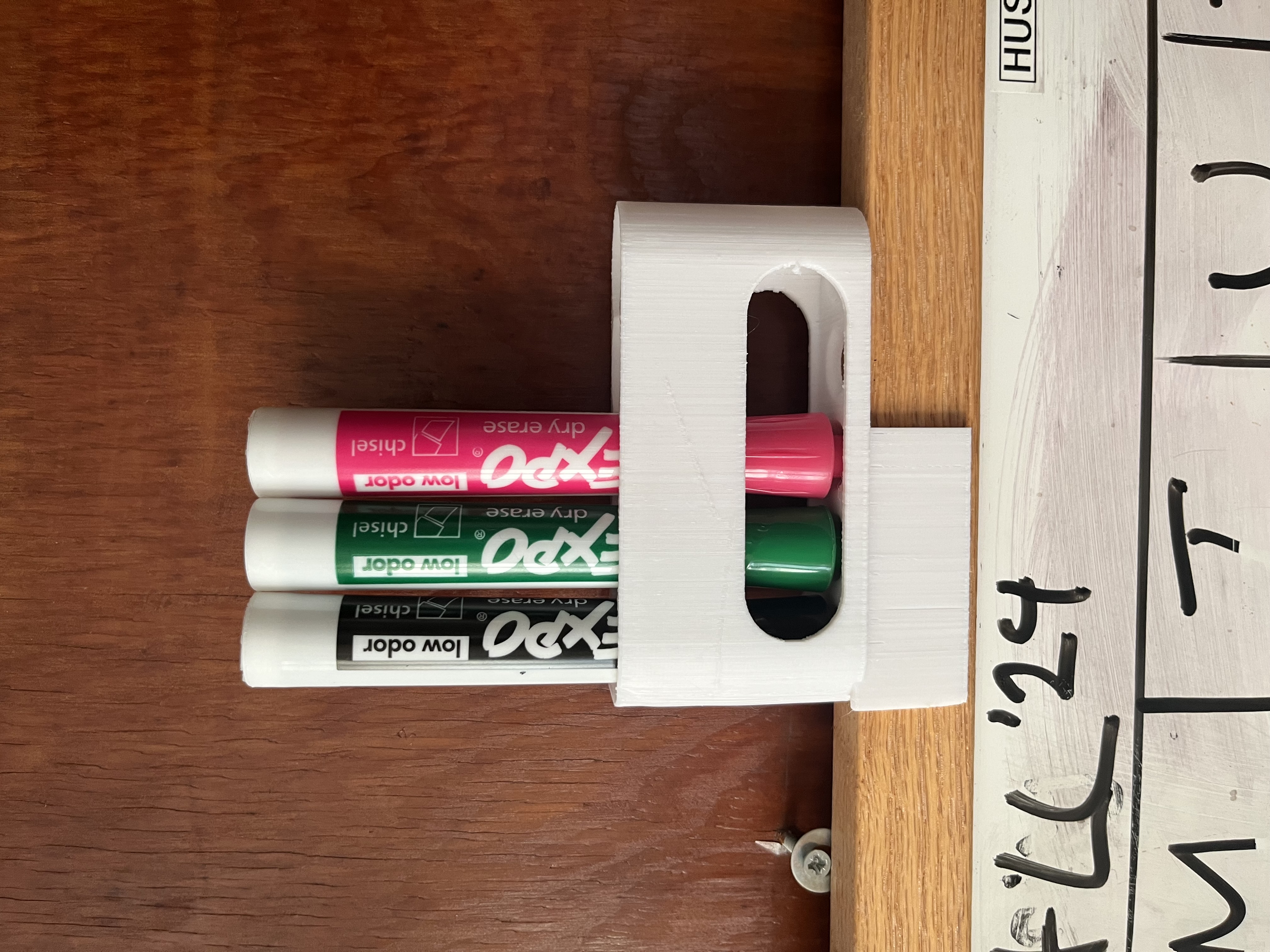 Dry Erase Marker holder for top of 20mm frame
