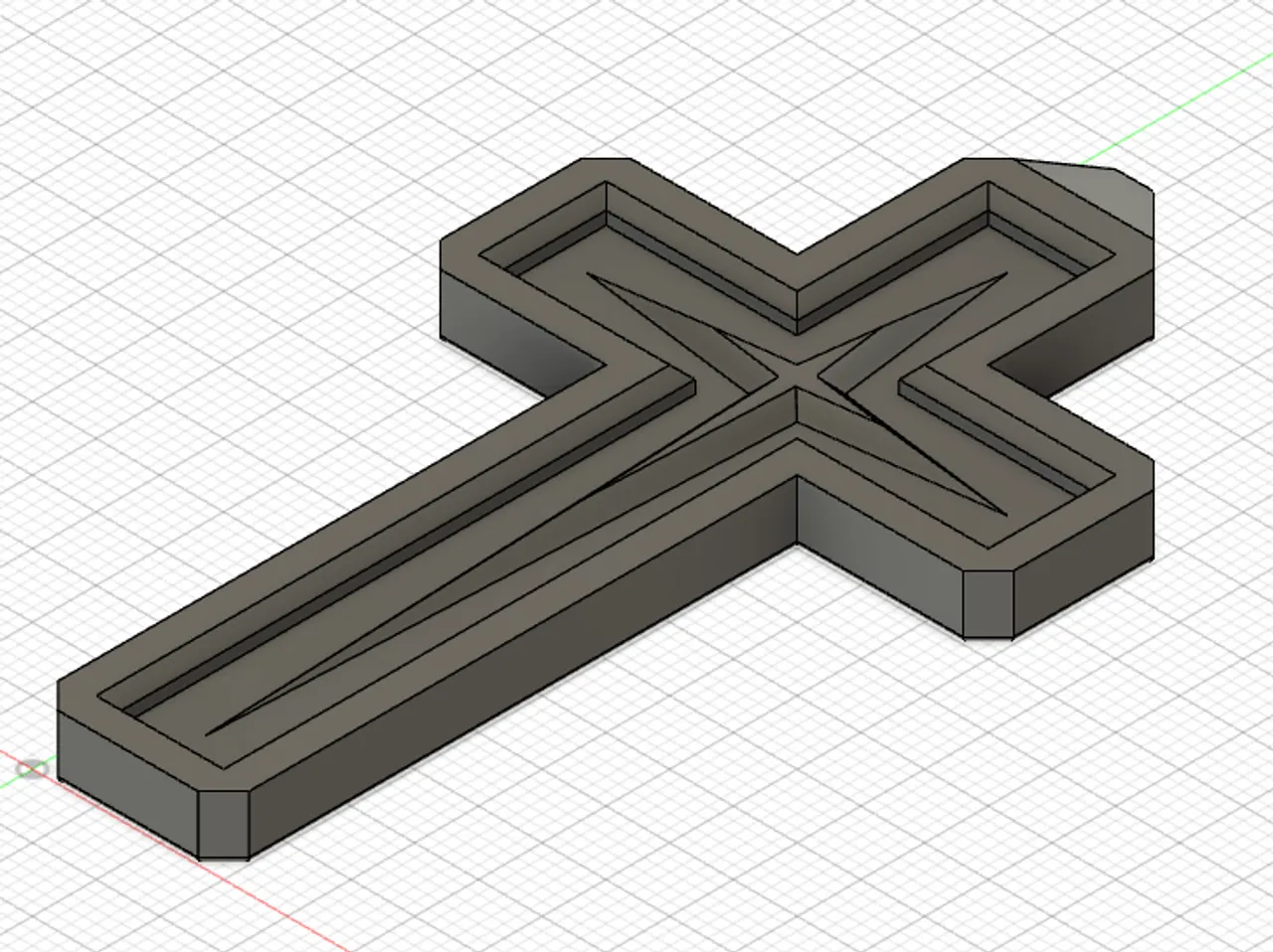 Cross Necklace by B-Squared | Download free STL model | Printables.com