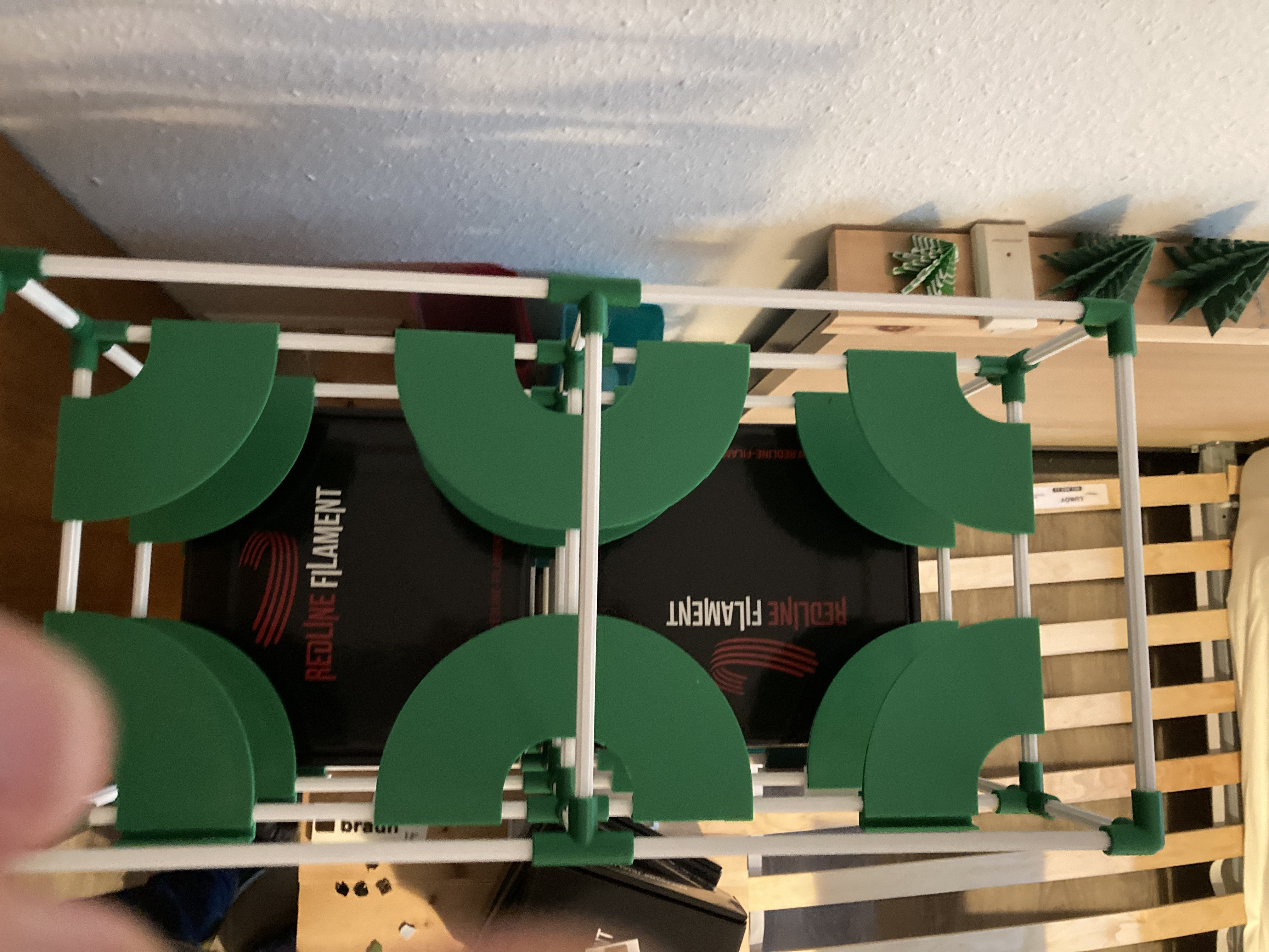Miniatura 3 do modelo 3D Modular Stick-Based Shelf System