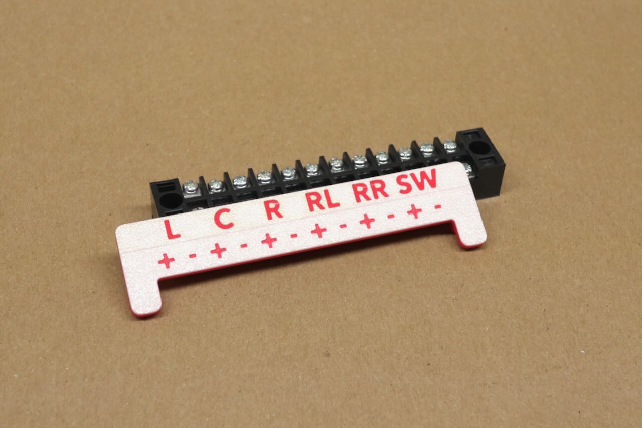TB-1512L Speaker wire patch panel cover