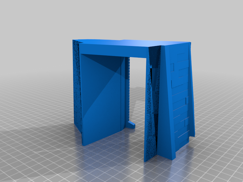 Tunnel for LEMAX (see my tracks with 40cm radius)