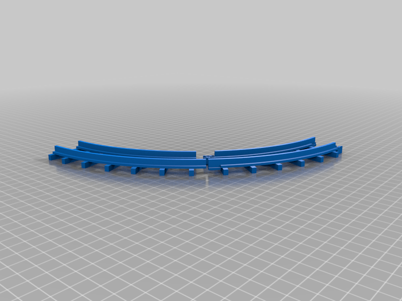 Curved Track with radius of 20cm for LEMAX trains