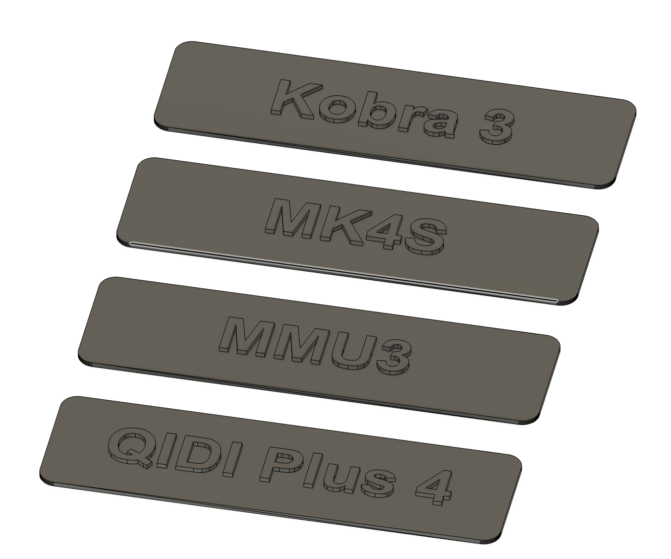 Gridfinity Storage Box Labels
