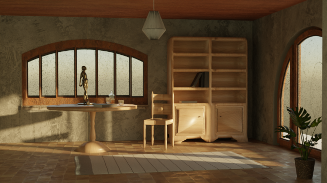 Dining room scene no2 — miniatura 2