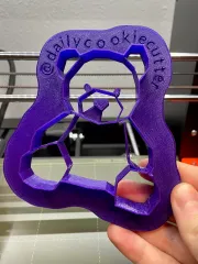 Minimalistic Harry Potter Cookie Cutter by martellaj, Download free STL  model