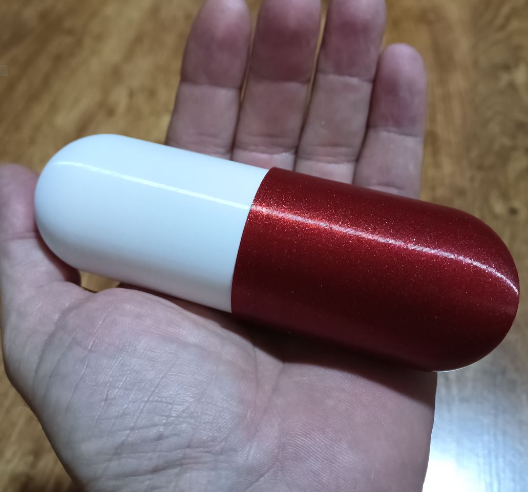 Cápsula guardaobjetos /storage capsule