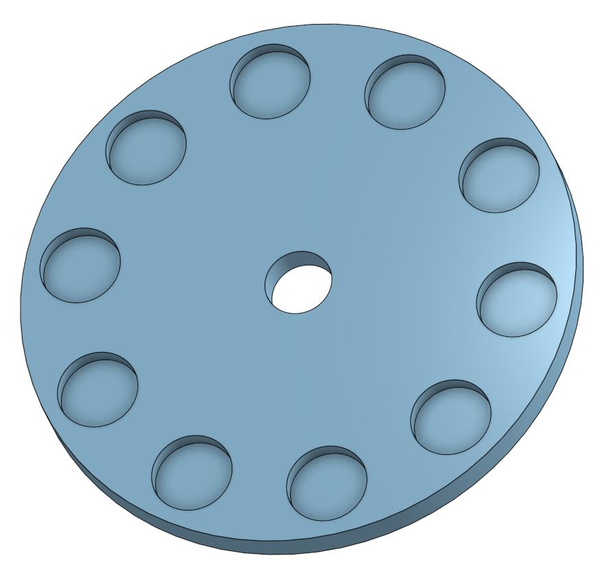 Mag Plate 10x 10mm X 2mm