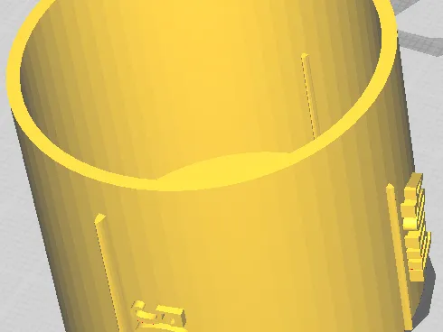 Multi milliliter measuring cup