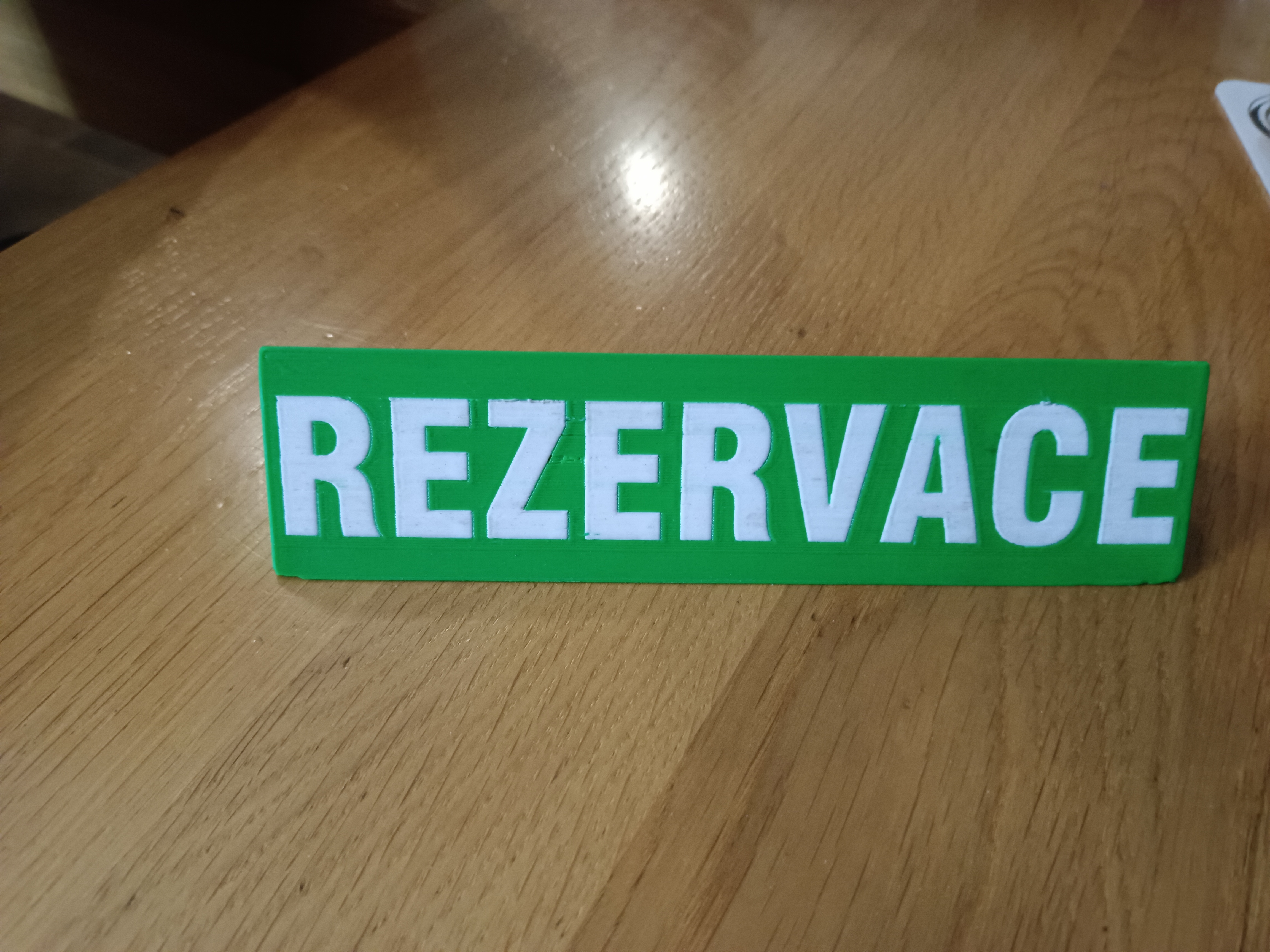 rezervace