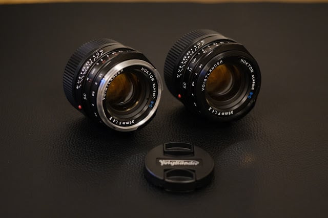 Custom front ring replacement for Voigtlander 35mm F1.4 Nokton Classic lens