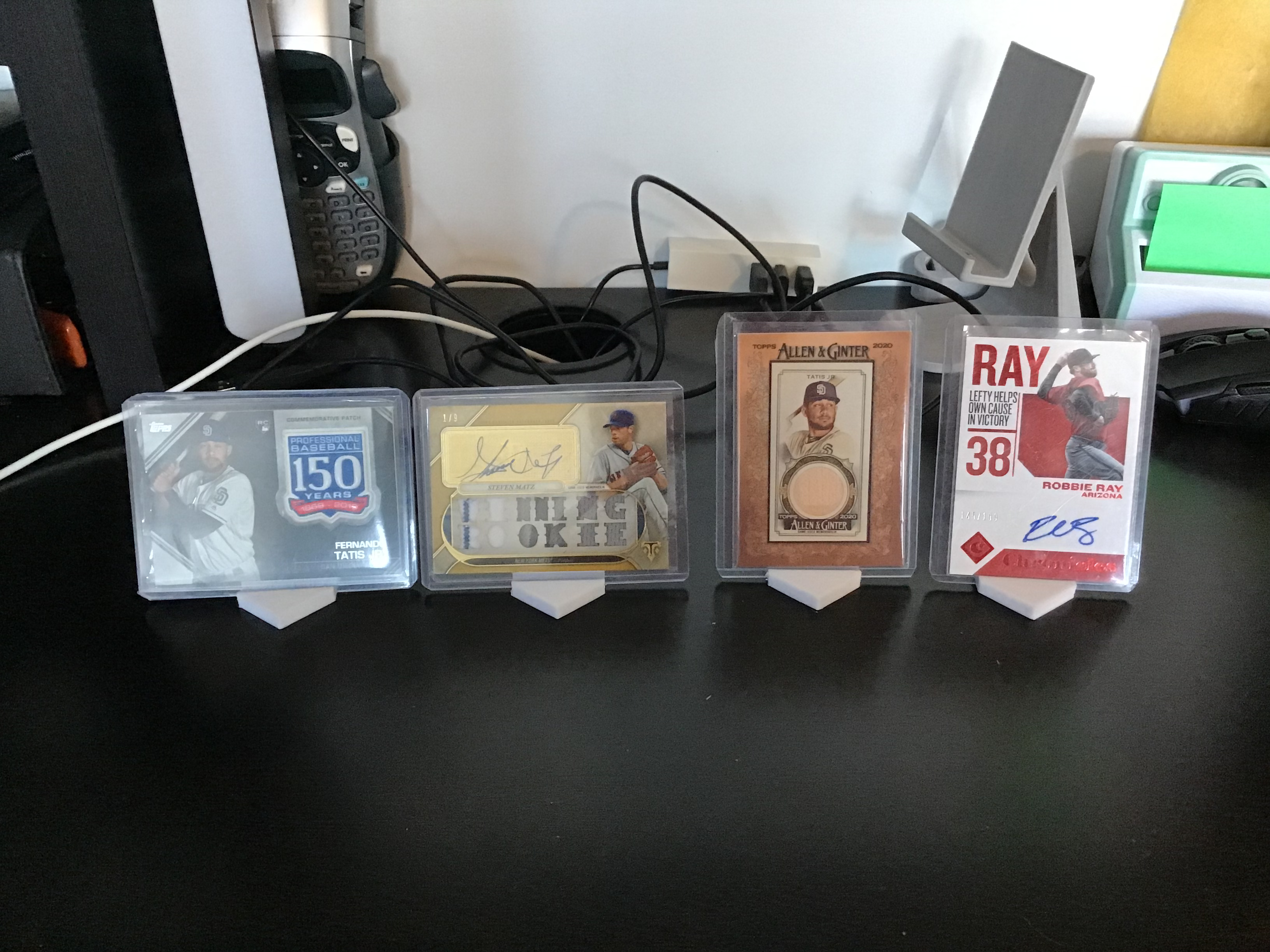 Baseball Card Stands in multiple sizes