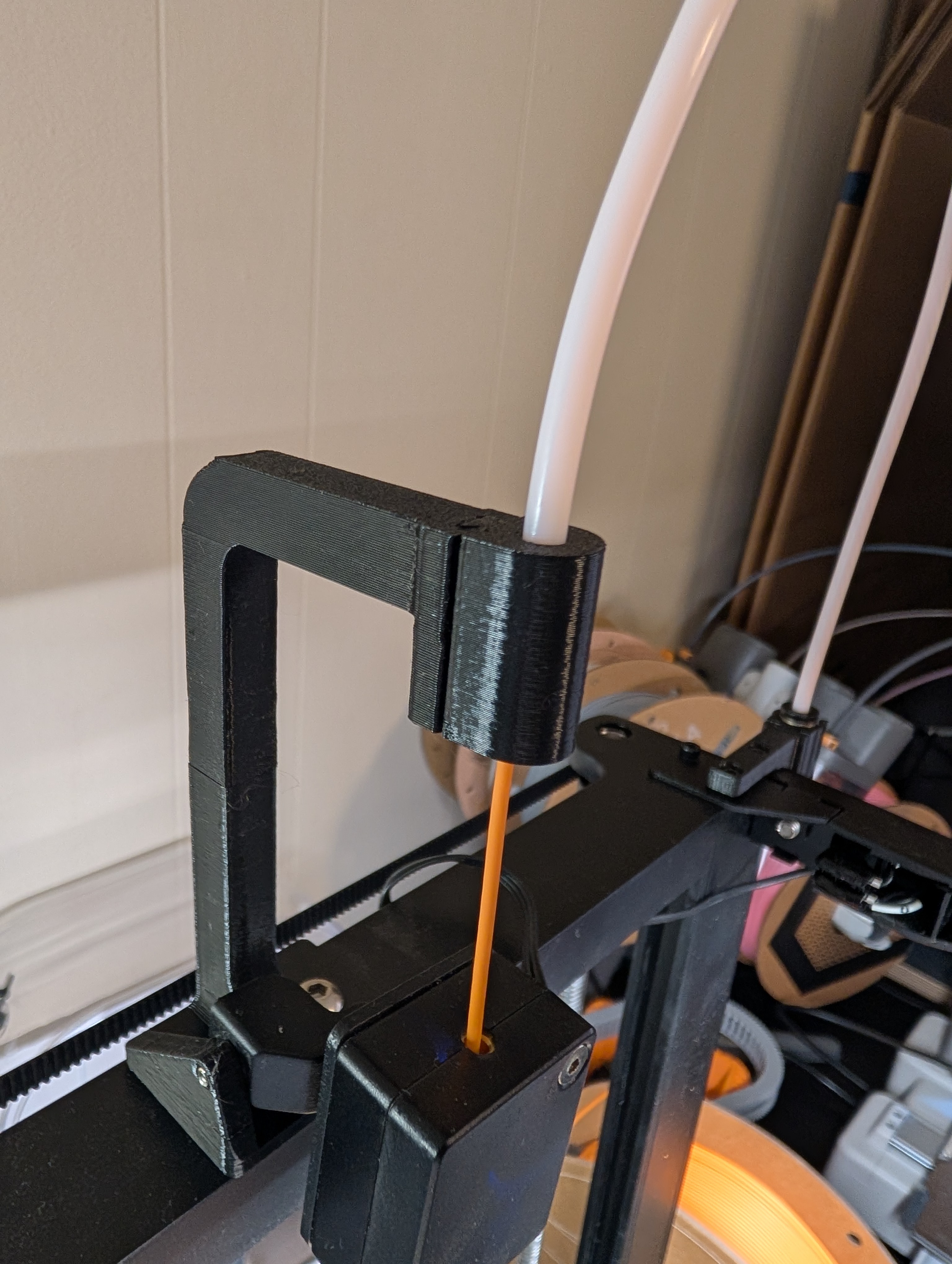Ender 3 V3 KE Side Spool Filament Guide