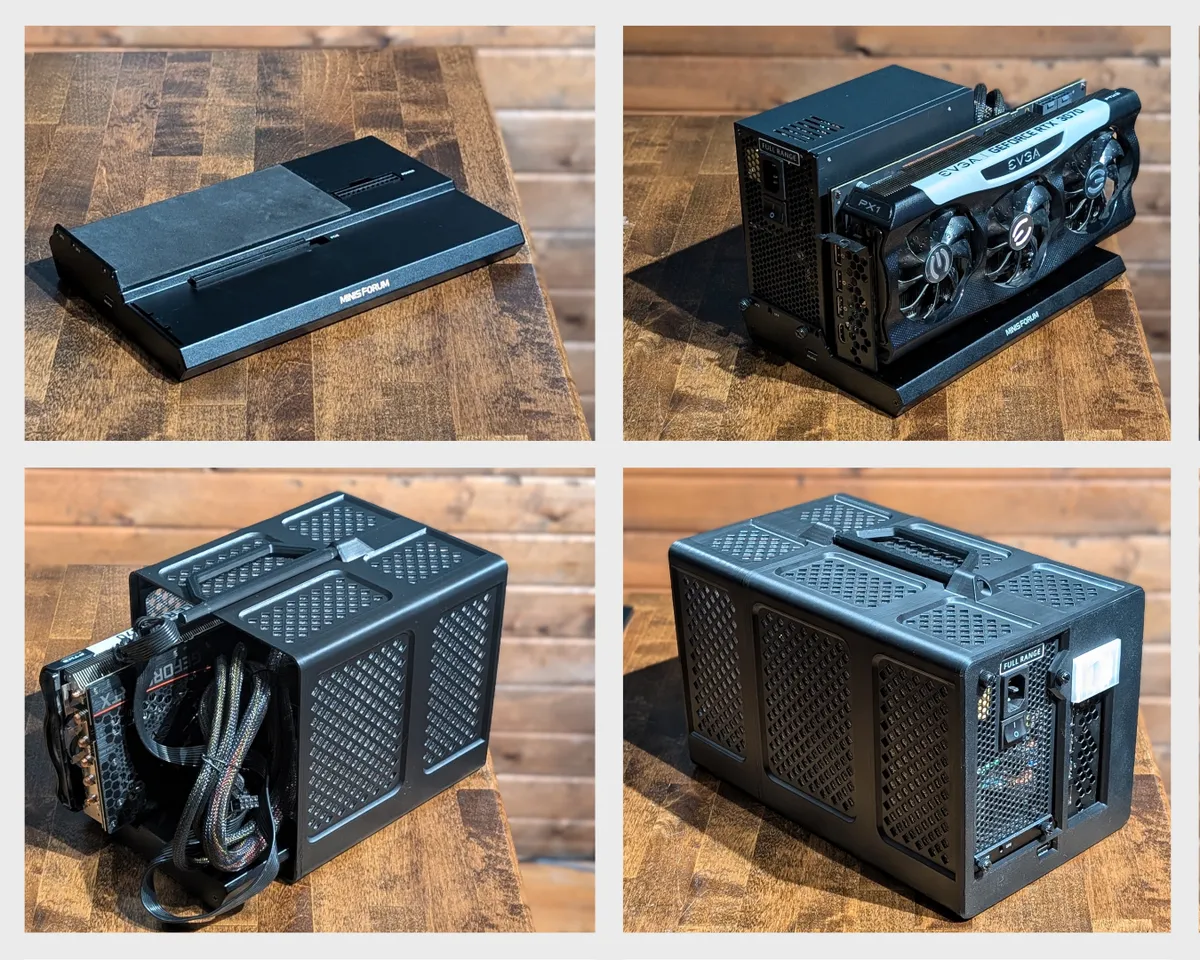 Minisforum DEG1 eGPU Dock Enclosure / Case by Dopins | Download free ...