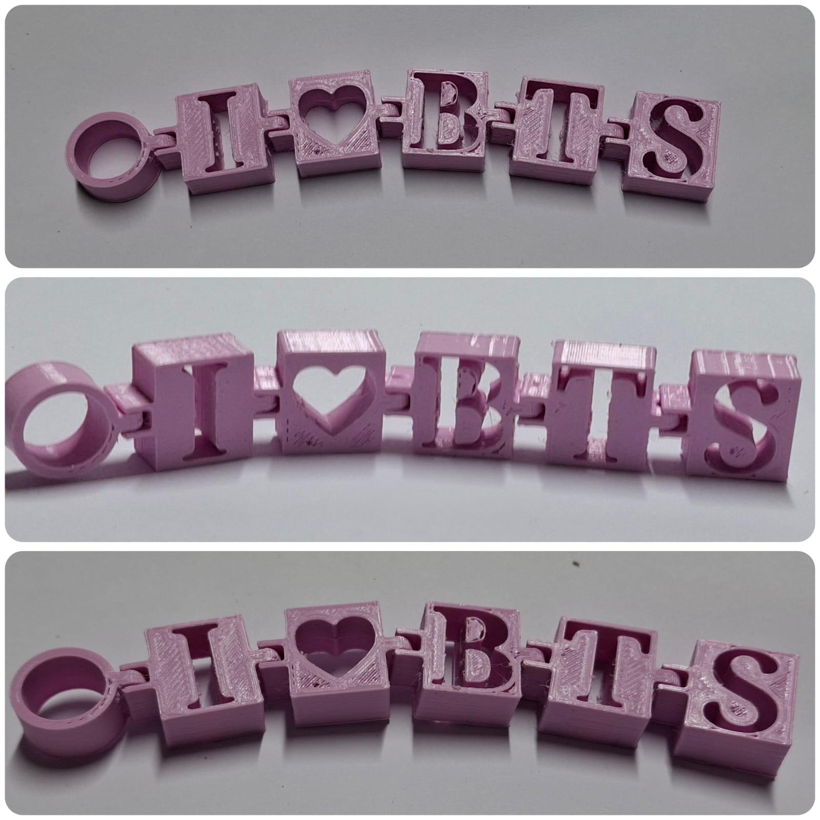 KPop flexi keychain- BTS