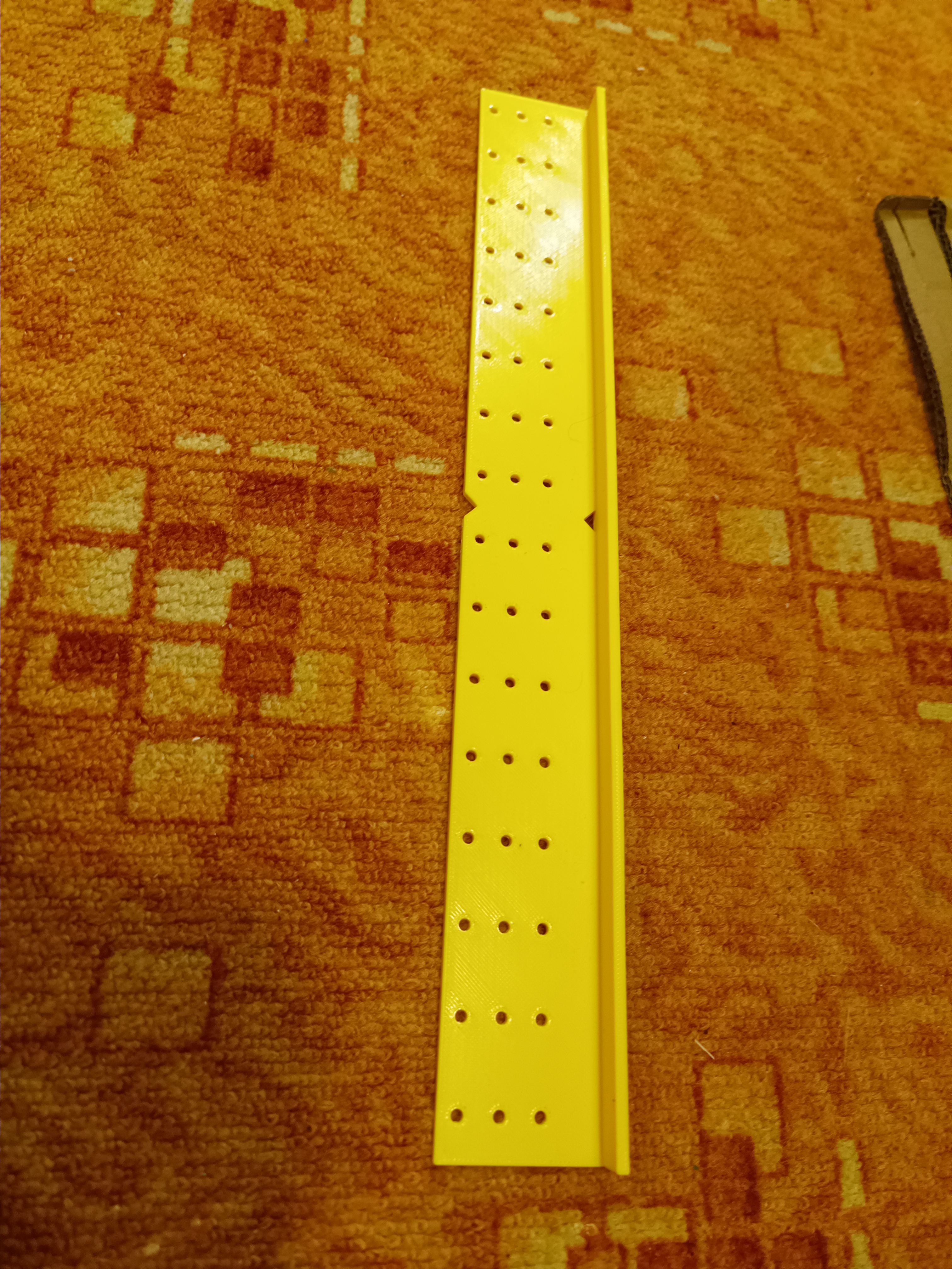 Shelf support drilling template