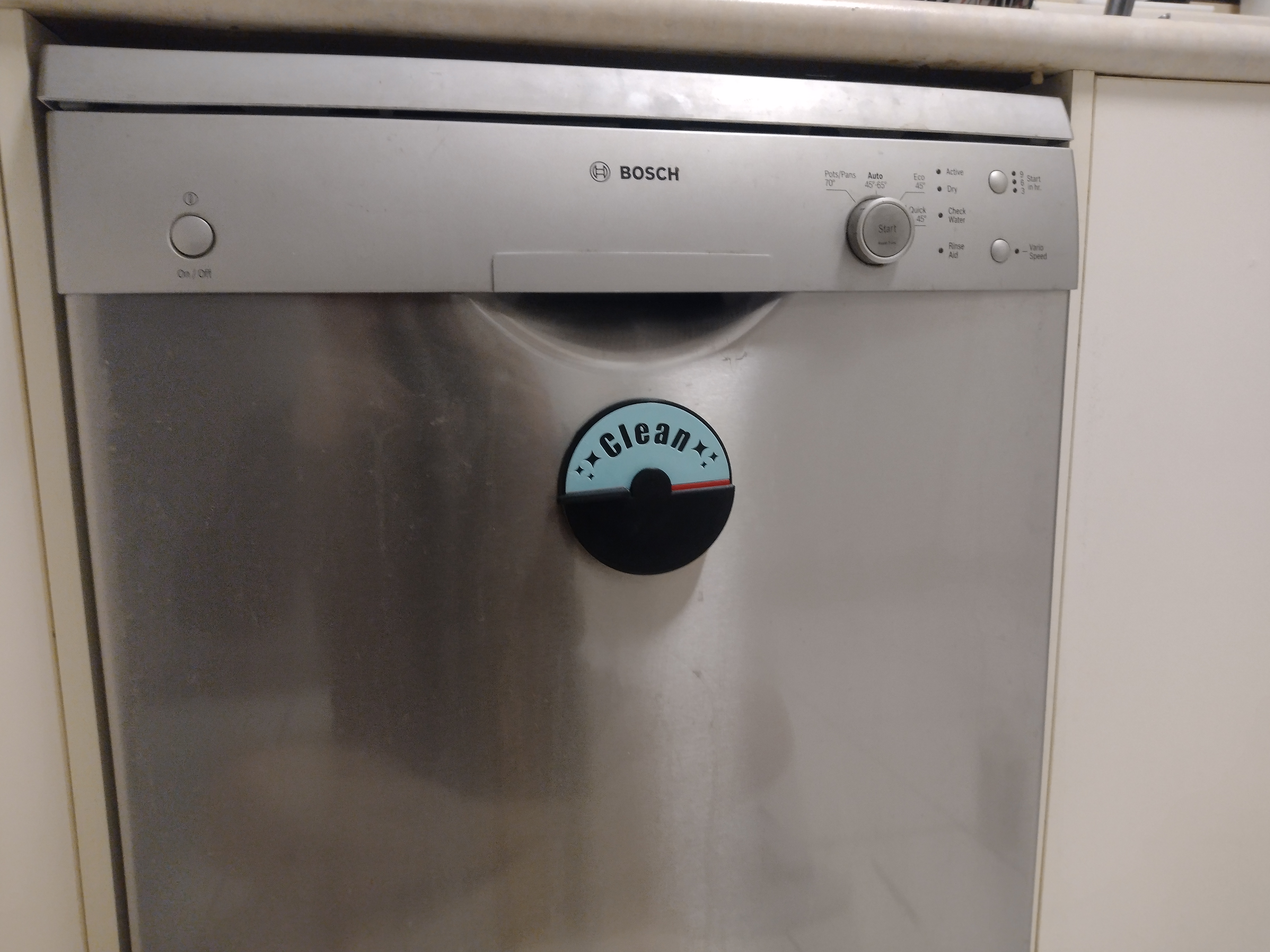 Print in place Single colour extruder Dishwasher Sign — miniatura 7