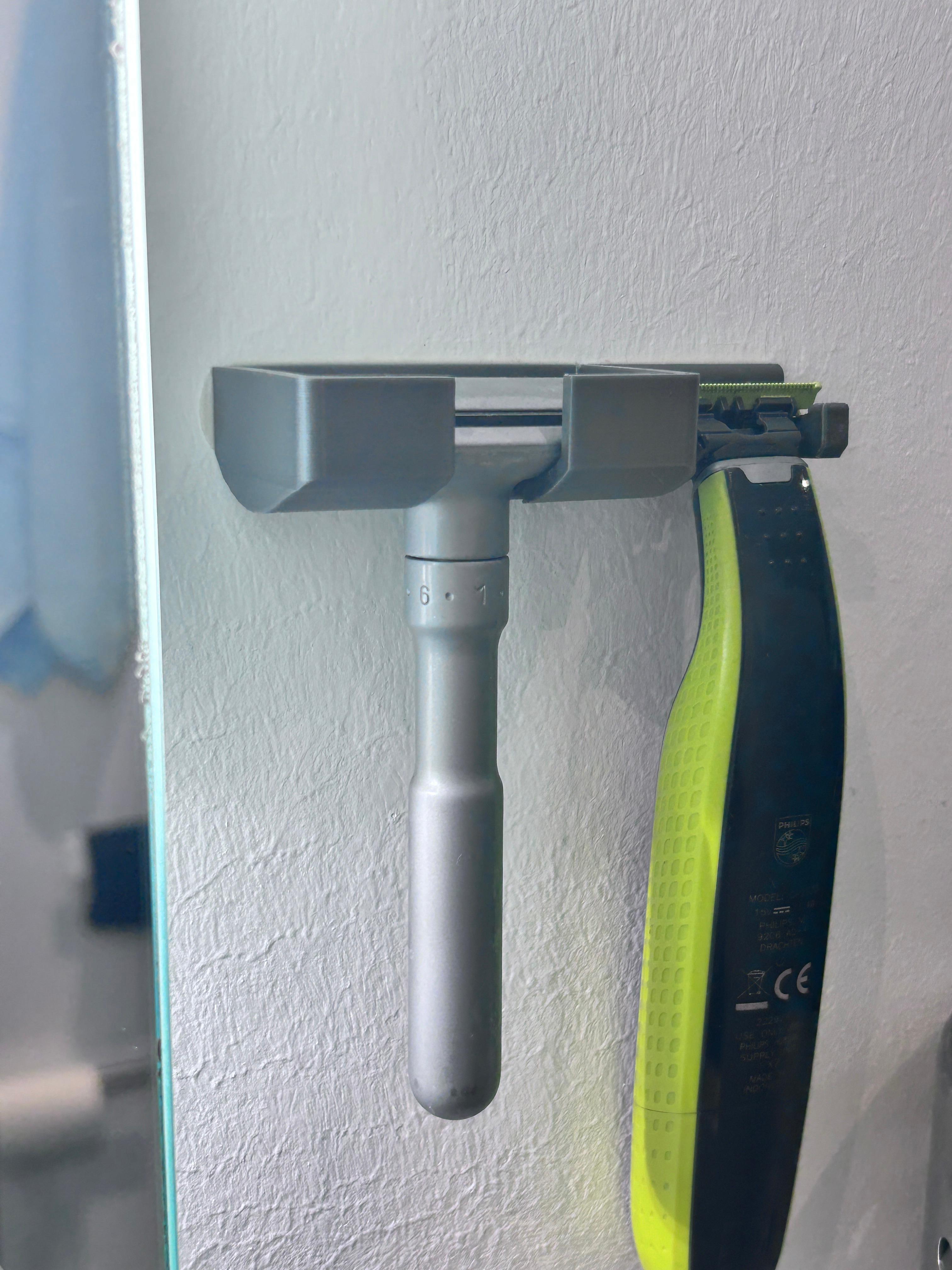 Merkur Futur Shaver Holder Shortened