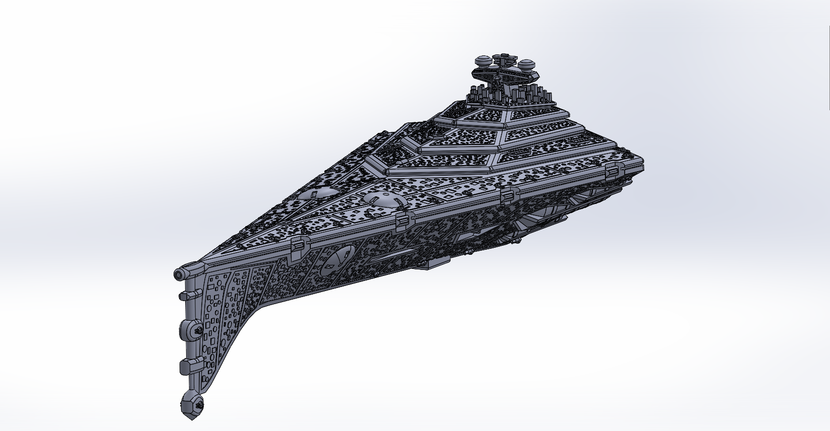 Eclipse Star Destroyer 2 And 3,  StarWars [Updated}