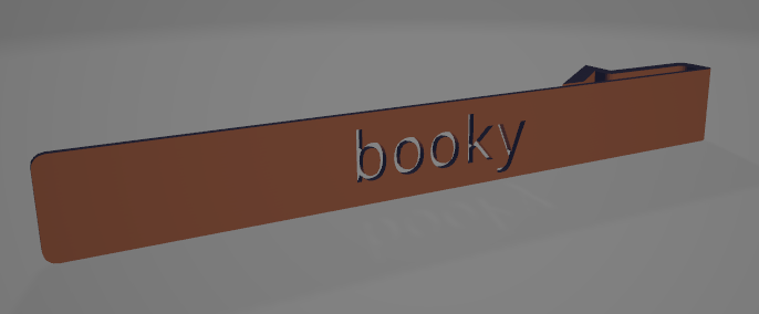 Arrow Bookmarker with Keychain — miniatura 3